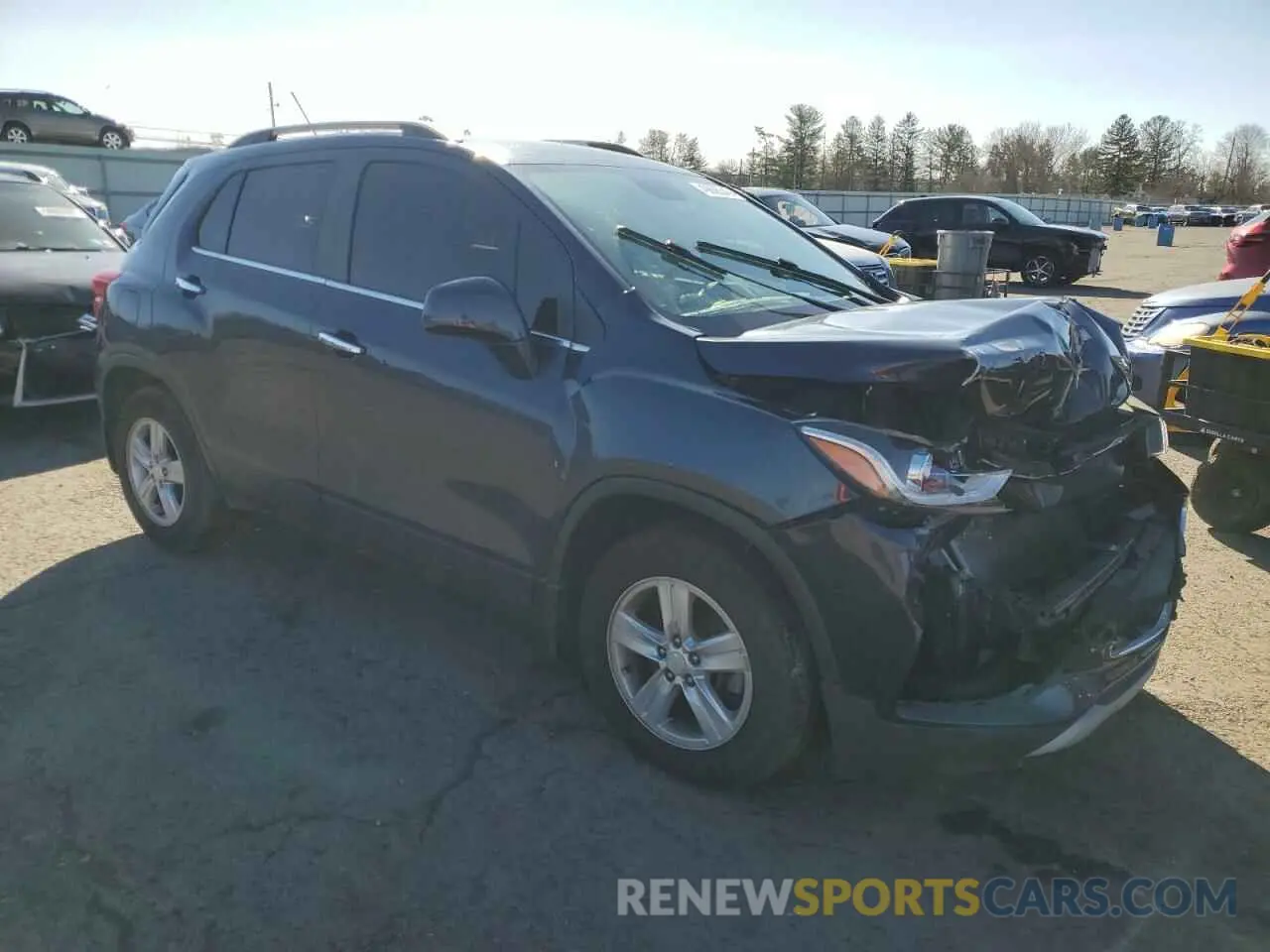 4 Photograph of a damaged car 3GNCJLSB7KL122443 CHEVROLET TRAX 2019