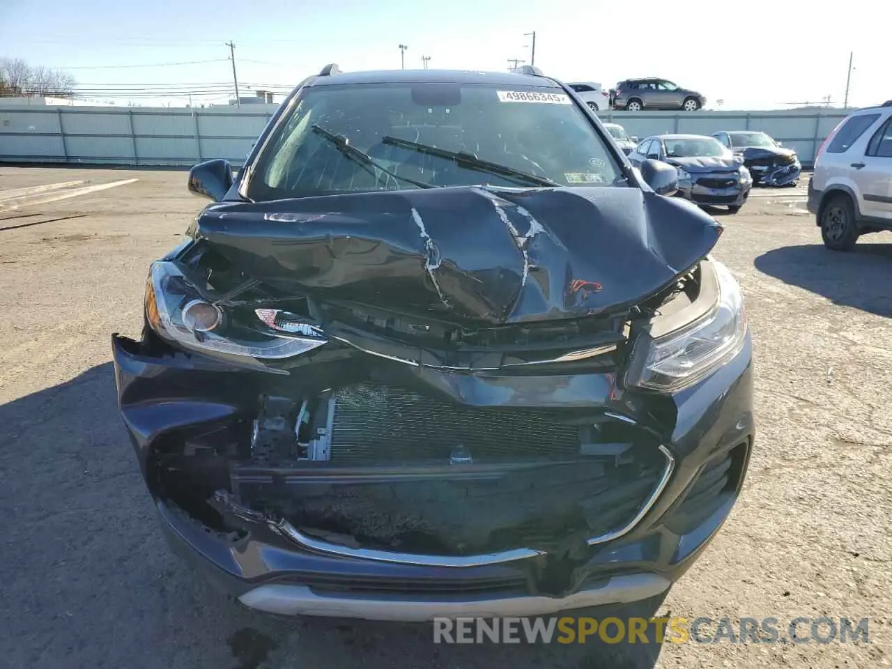 5 Photograph of a damaged car 3GNCJLSB7KL122443 CHEVROLET TRAX 2019
