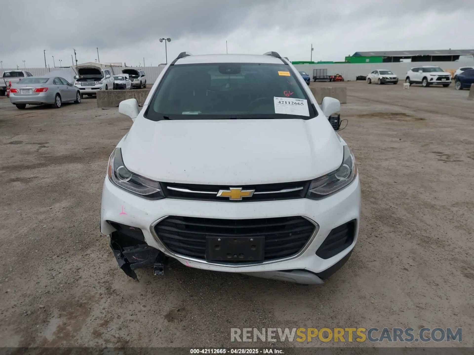 12 Photograph of a damaged car 3GNCJLSB7KL150095 CHEVROLET TRAX 2019