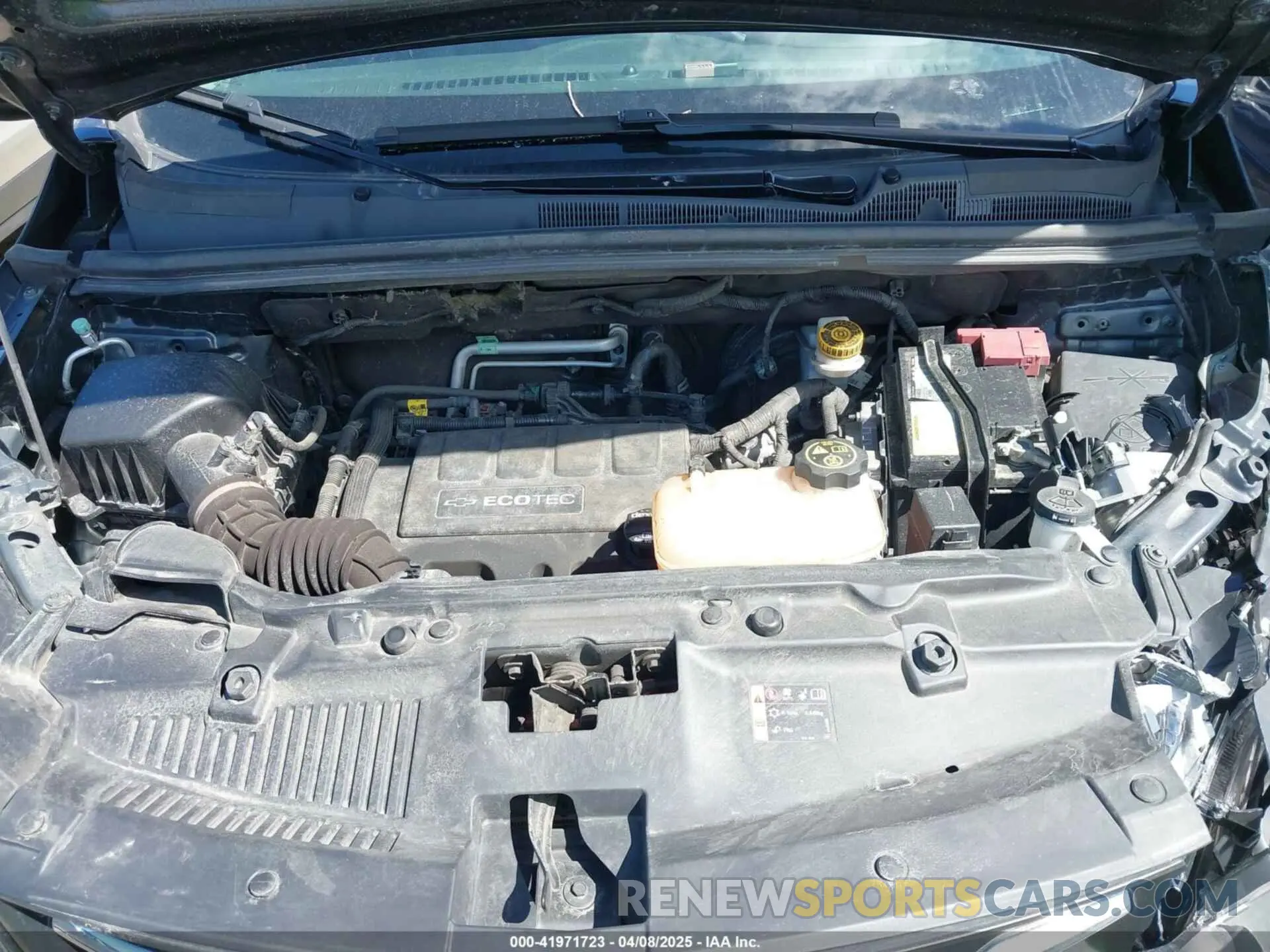 10 Photograph of a damaged car 3GNCJLSB7KL257518 CHEVROLET TRAX 2019