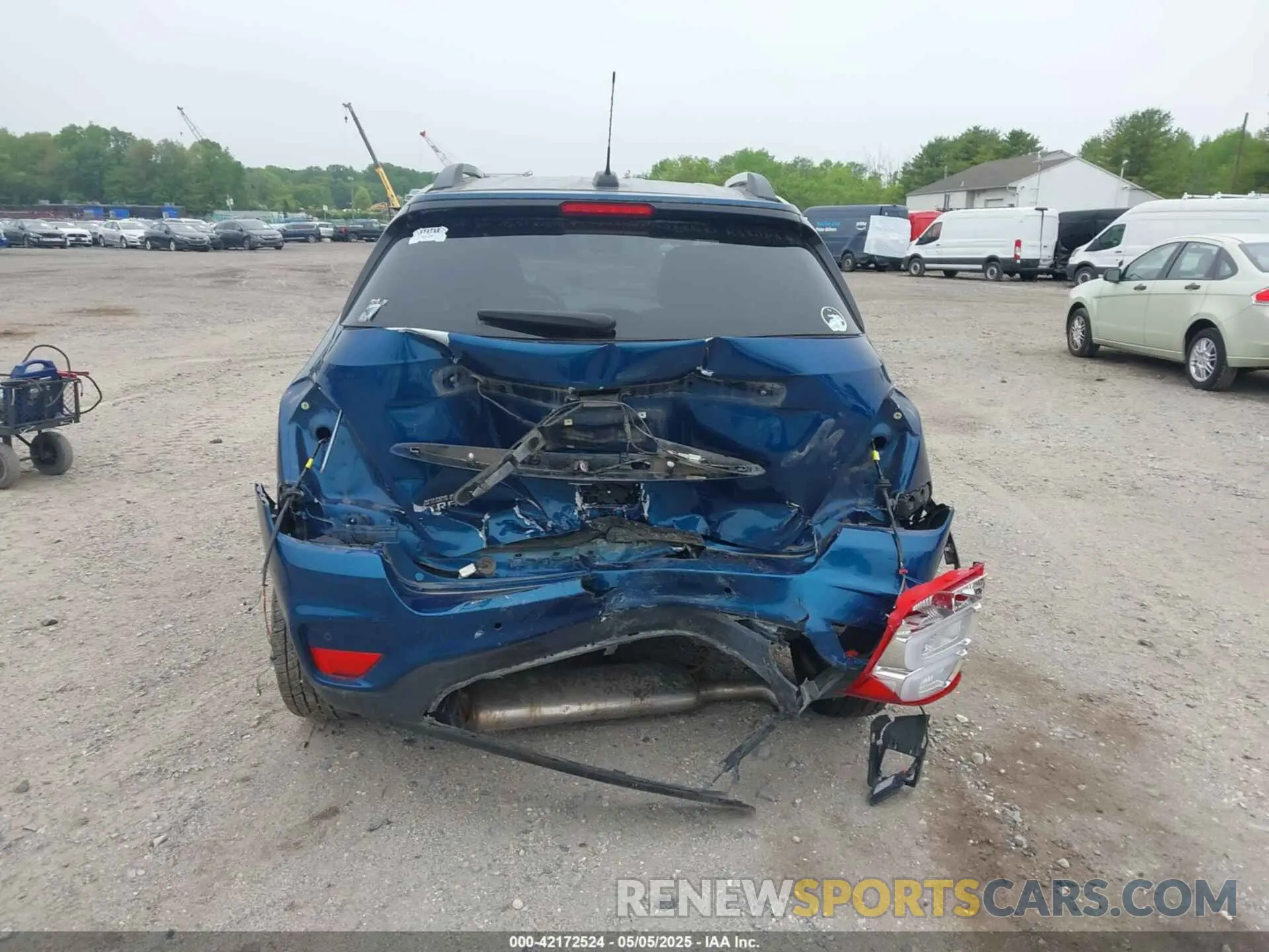16 Photograph of a damaged car 3GNCJLSB7KL267854 CHEVROLET TRAX 2019