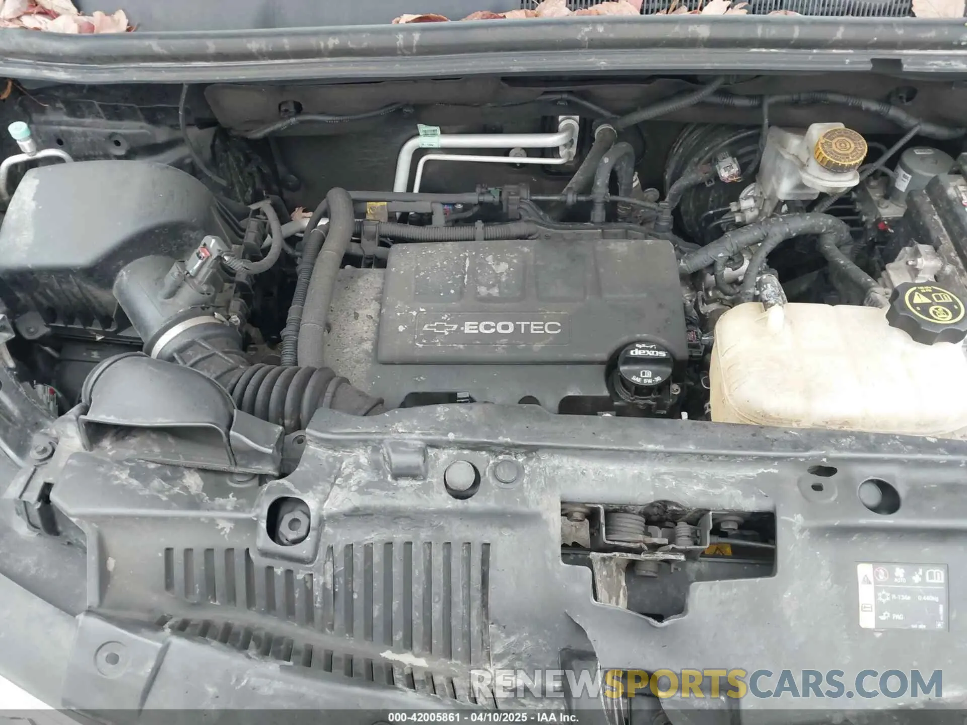 10 Photograph of a damaged car 3GNCJLSB7KL327065 CHEVROLET TRAX 2019
