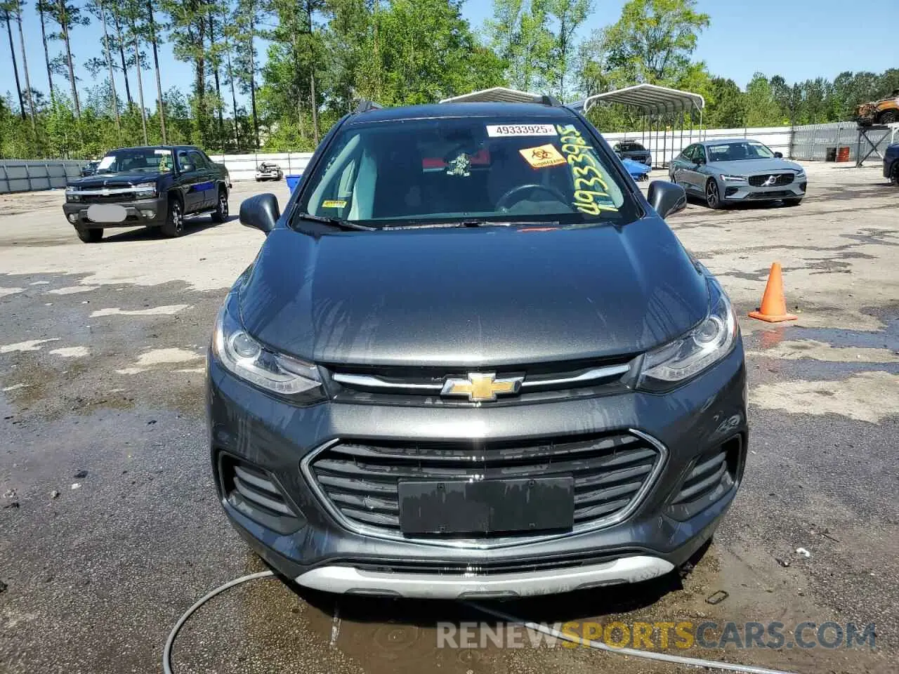5 Photograph of a damaged car 3GNCJLSB7KL371678 CHEVROLET TRAX 2019