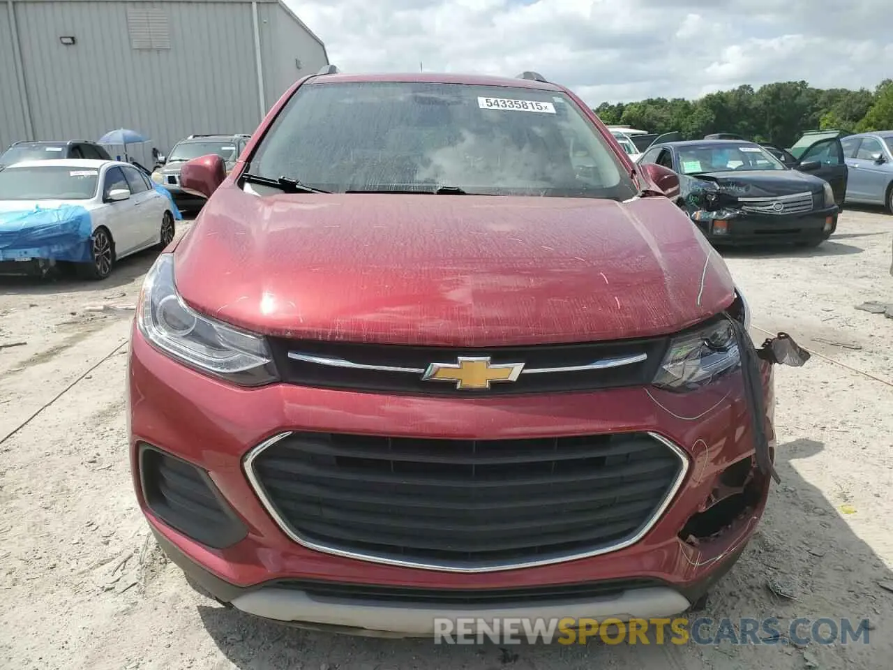 5 Photograph of a damaged car 3GNCJLSB7KL379831 CHEVROLET TRAX 2019