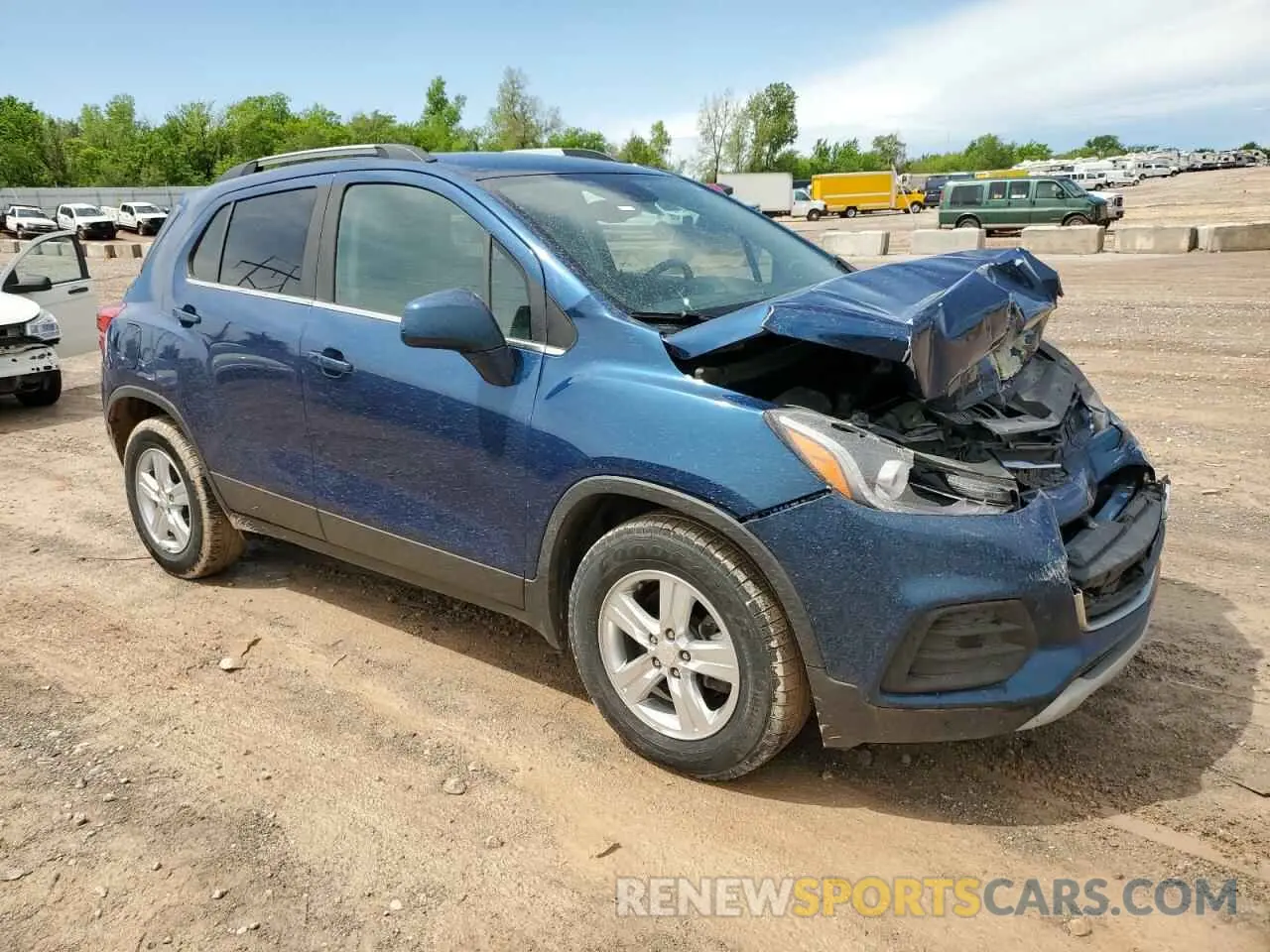 4 Photograph of a damaged car 3GNCJLSB8KL294240 CHEVROLET TRAX 2019