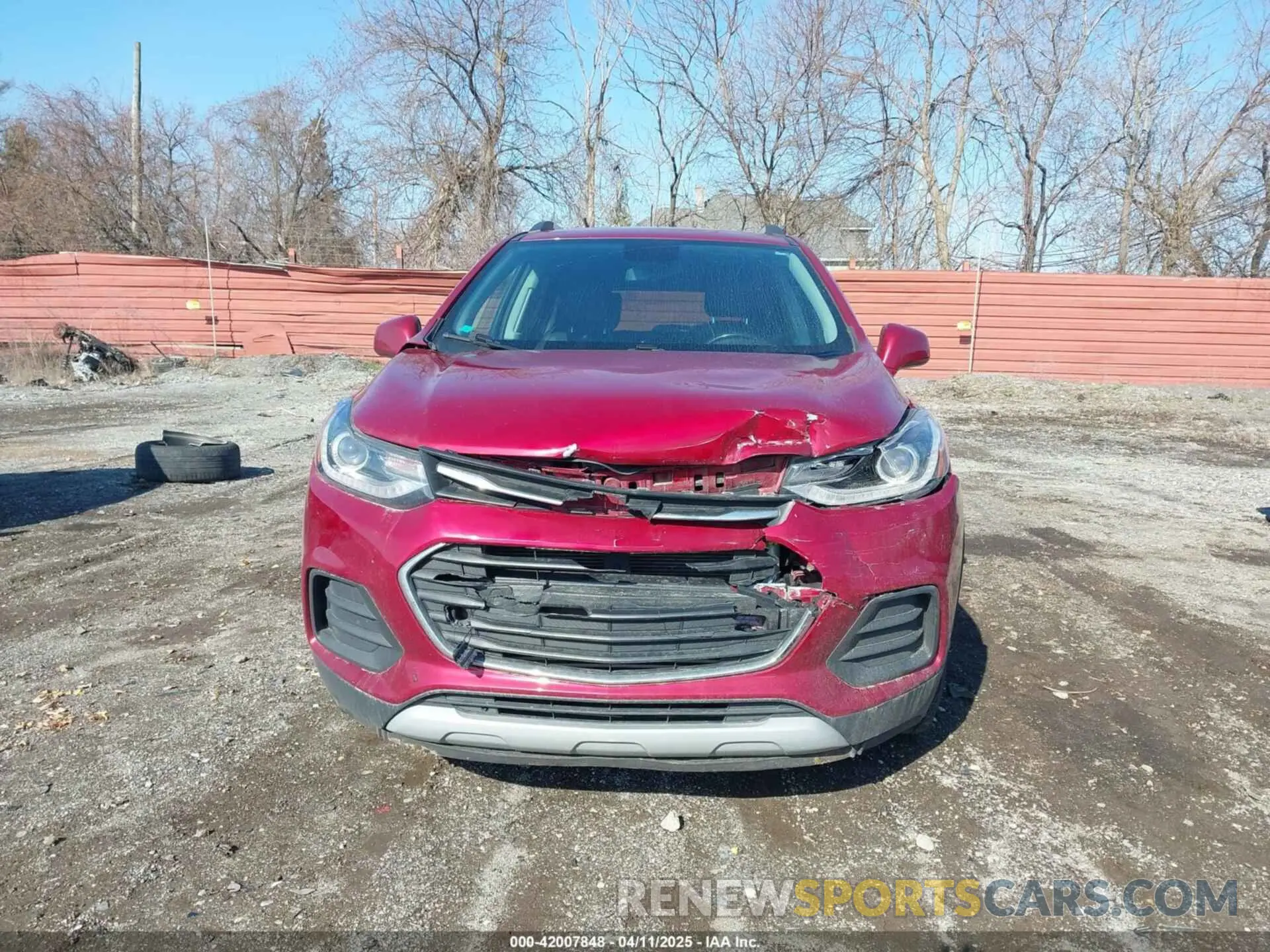 12 Photograph of a damaged car 3GNCJLSB8KL338057 CHEVROLET TRAX 2019