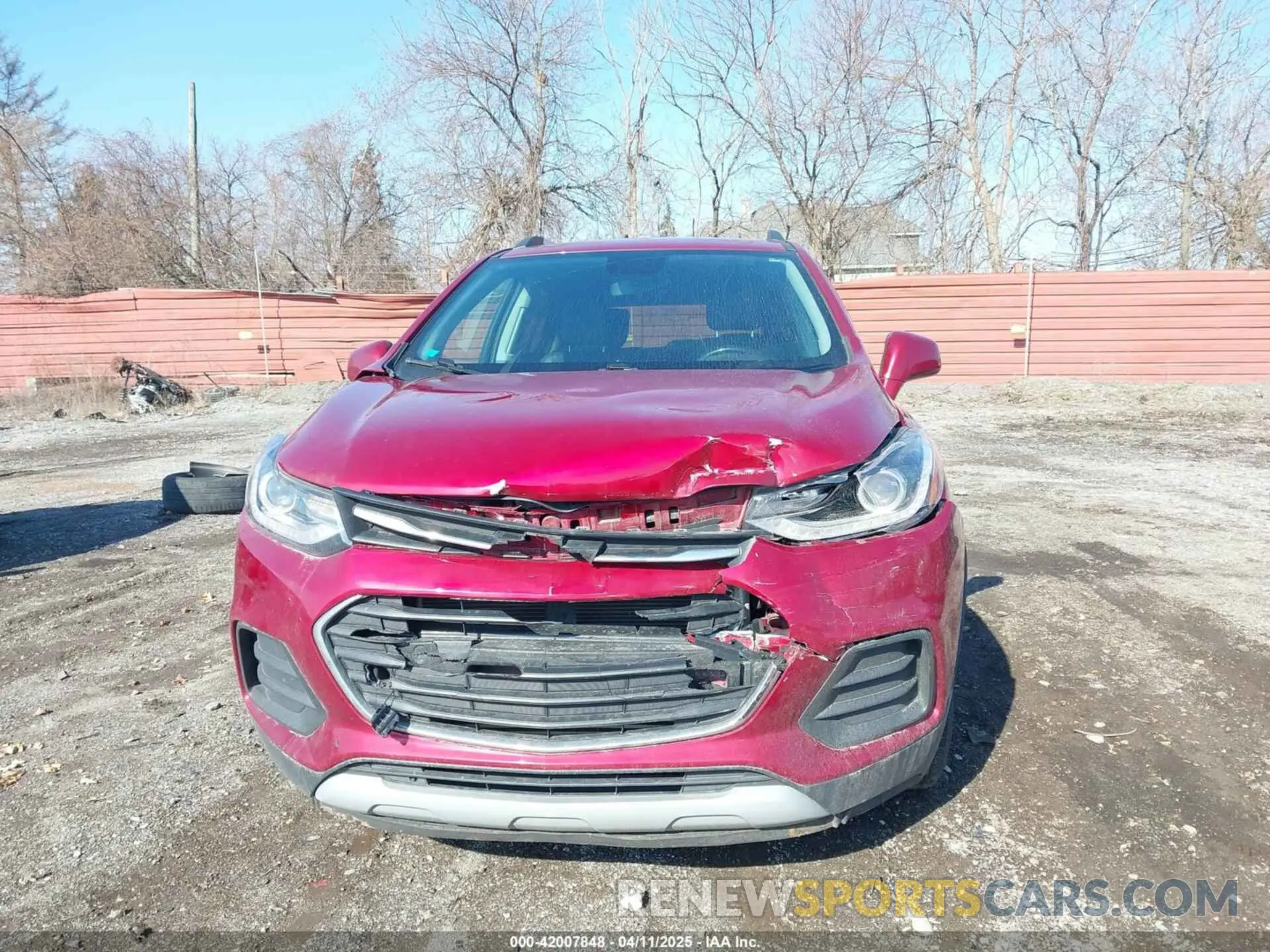6 Photograph of a damaged car 3GNCJLSB8KL338057 CHEVROLET TRAX 2019