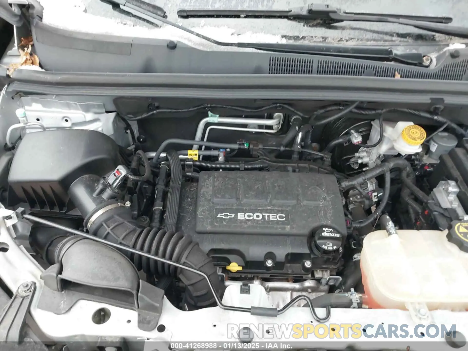 10 Photograph of a damaged car 3GNCJLSB9KL243295 CHEVROLET TRAX 2019