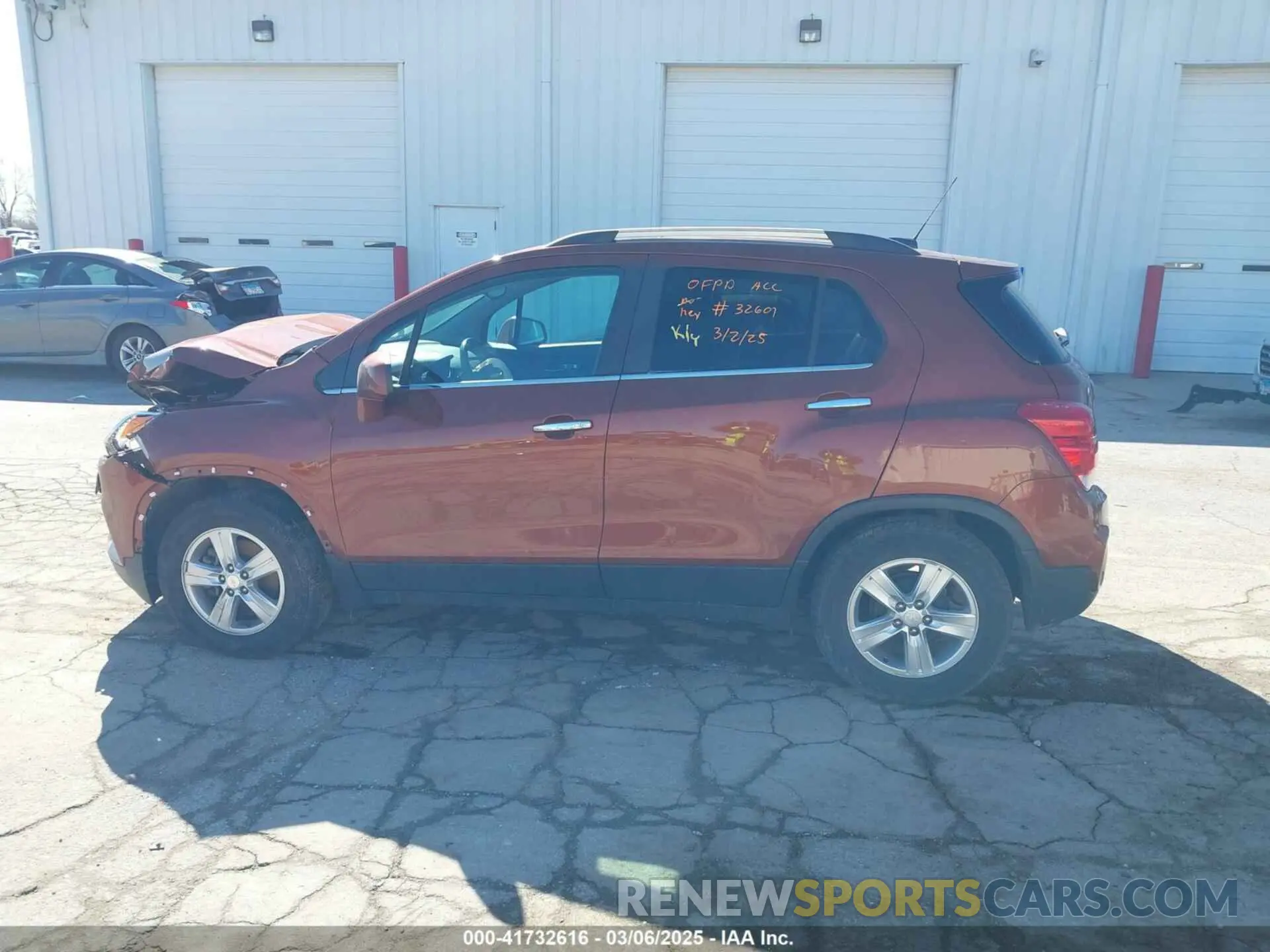 15 Photograph of a damaged car 3GNCJLSB9KL279780 CHEVROLET TRAX 2019