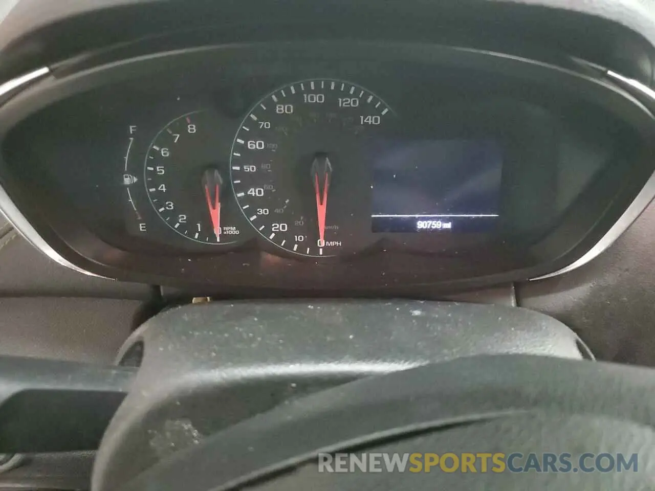 9 Photograph of a damaged car 3GNCJLSB9KL337208 CHEVROLET TRAX 2019