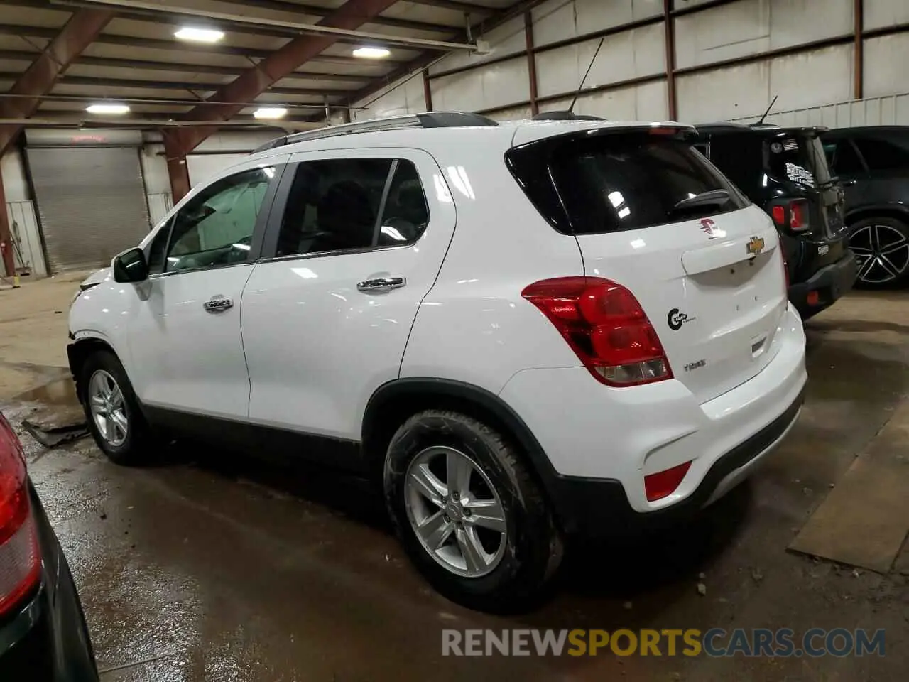 2 Photograph of a damaged car 3GNCJLSB9KL354400 CHEVROLET TRAX 2019