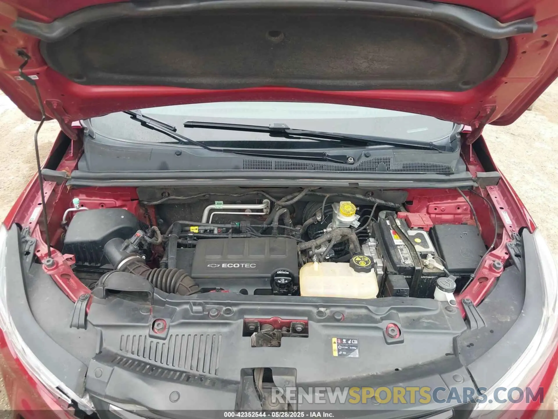 10 Photograph of a damaged car 3GNCJLSBXKL207325 CHEVROLET TRAX 2019