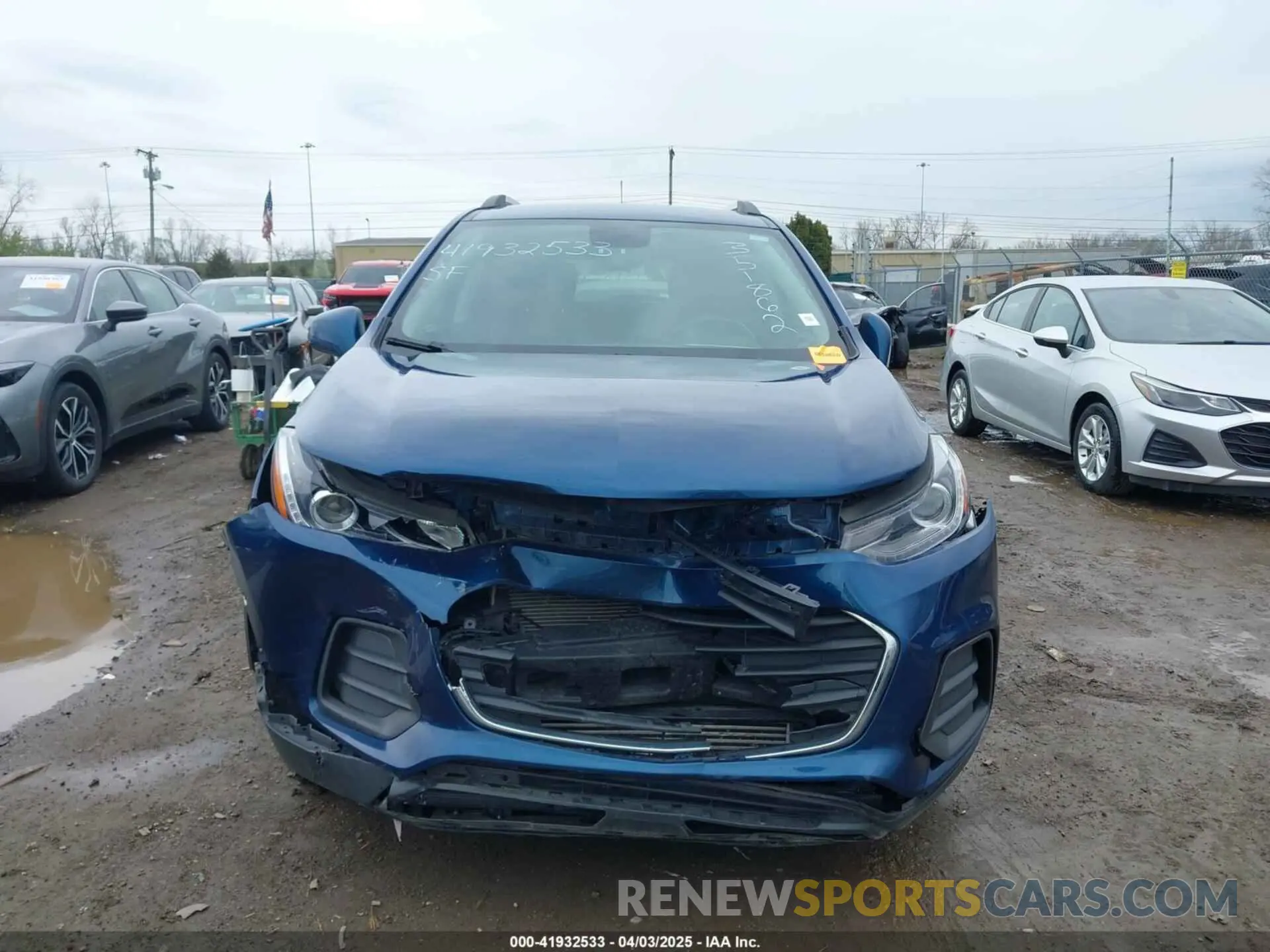 6 Photograph of a damaged car 3GNCJLSBXKL351862 CHEVROLET TRAX 2019