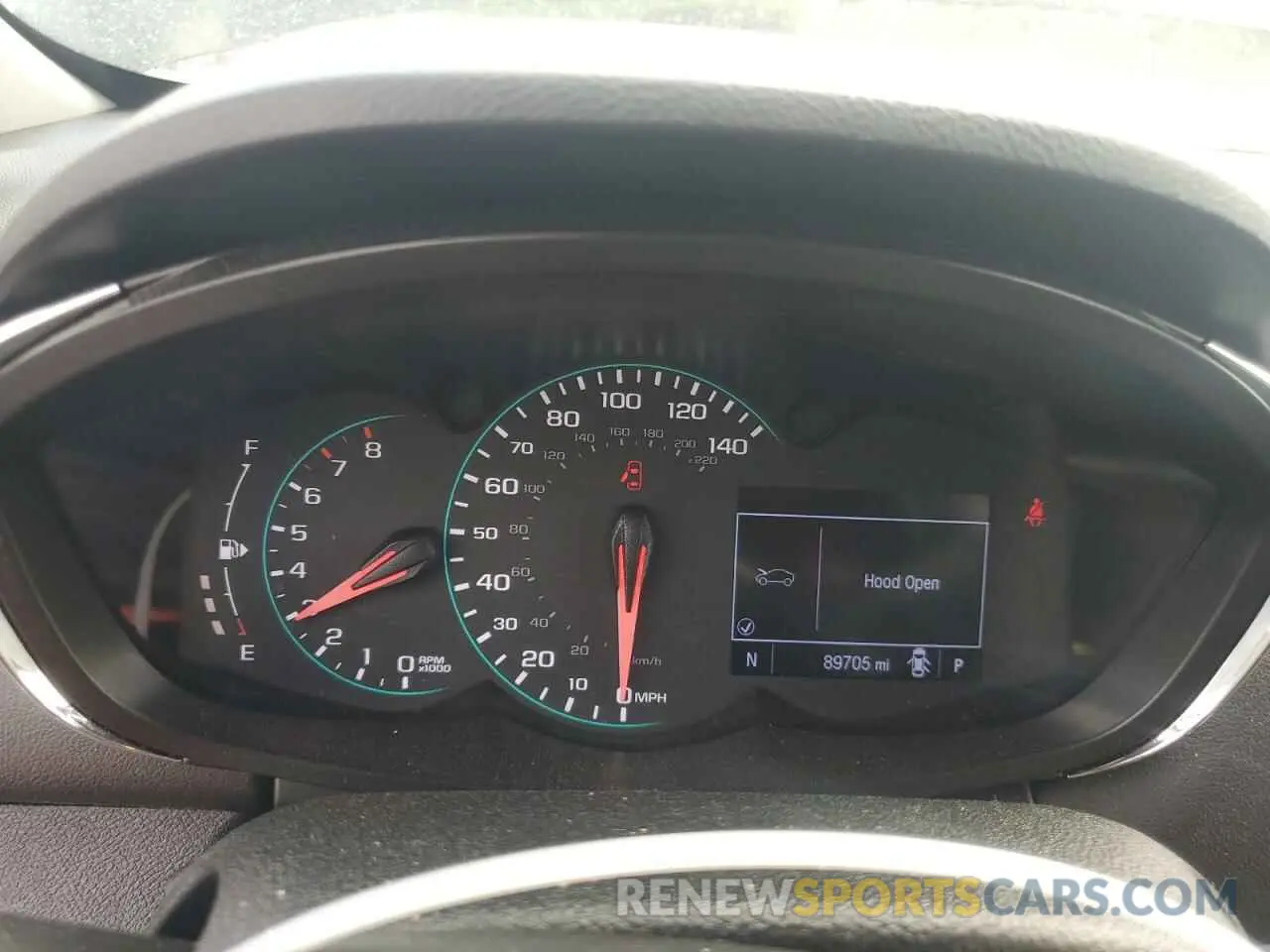 9 Photograph of a damaged car 3GNCJLSBXKL370623 CHEVROLET TRAX 2019