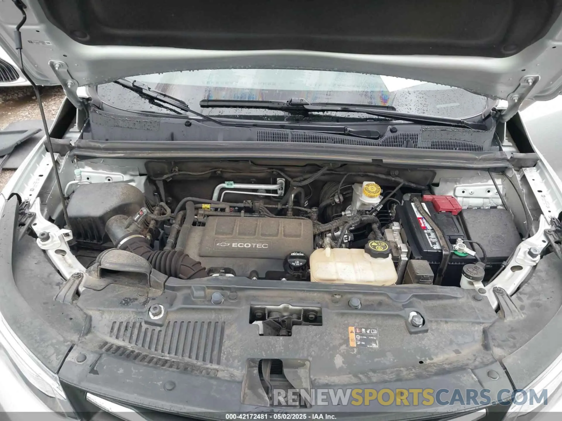 10 Photograph of a damaged car 3GNCJMSB7KL405558 CHEVROLET TRAX 2019