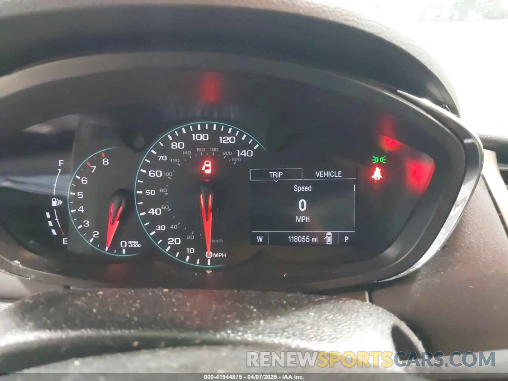 7 Photograph of a damaged car 3GNCJNSB0KL152458 CHEVROLET TRAX 2019