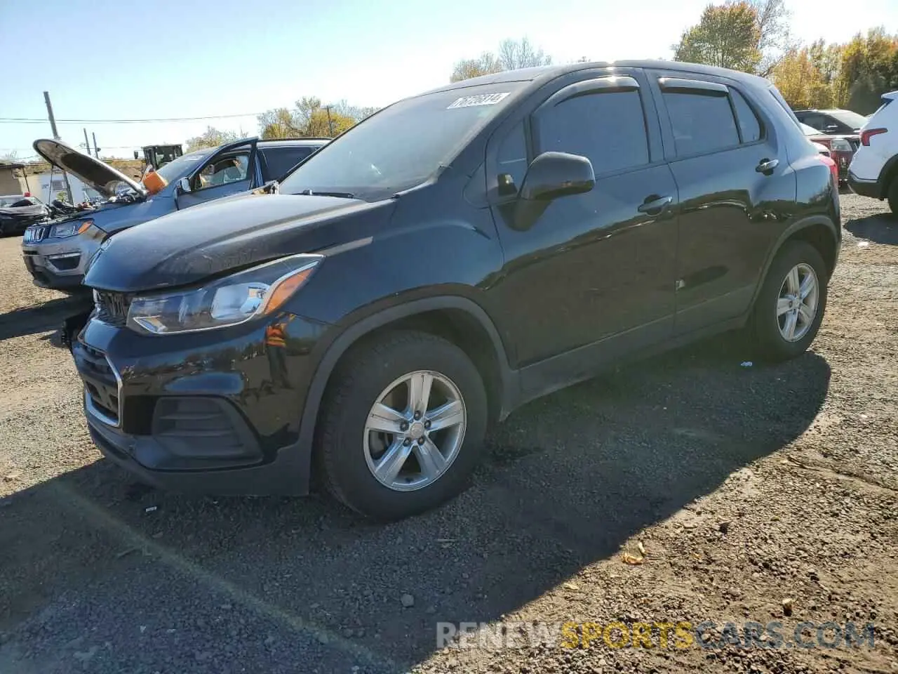 1 Photograph of a damaged car 3GNCJNSB2KL290910 CHEVROLET TRAX 2019