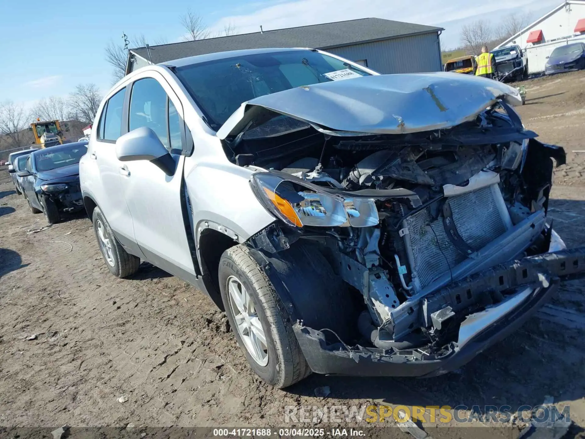 1 Photograph of a damaged car 3GNCJNSB4KL340044 CHEVROLET TRAX 2019