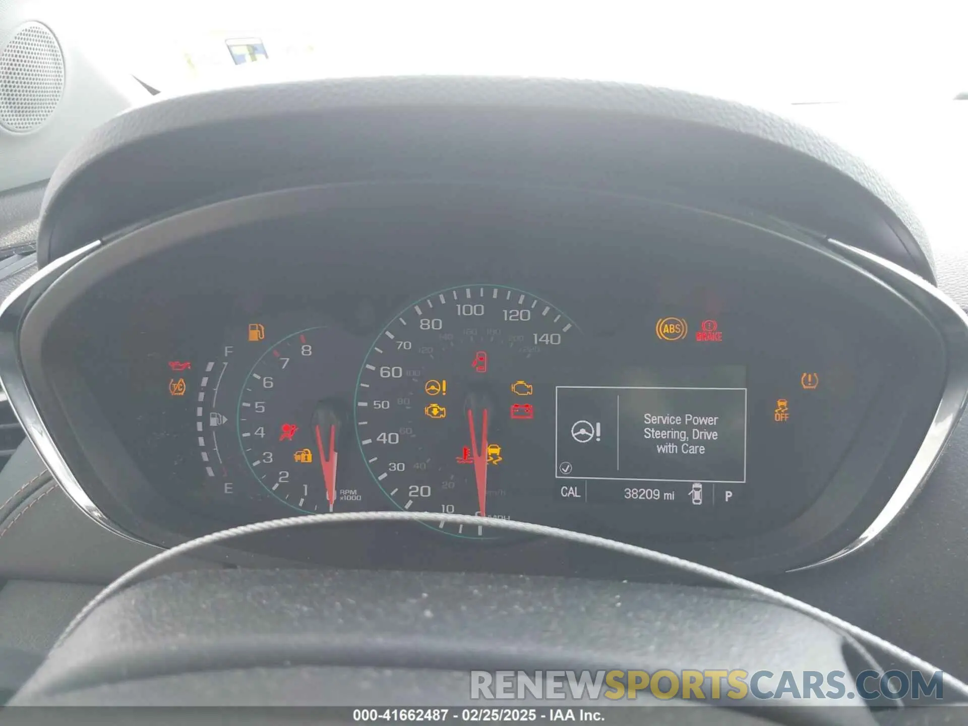 7 Photograph of a damaged car 3GNCJNSB5KL242561 CHEVROLET TRAX 2019