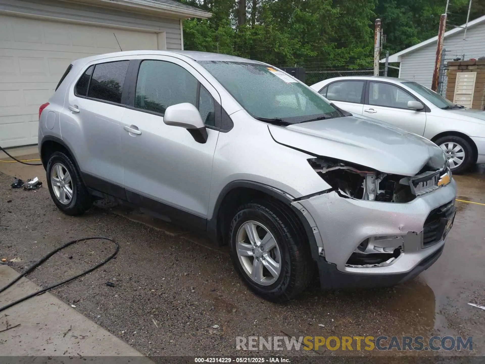 1 Photograph of a damaged car 3GNCJNSB5KL250613 CHEVROLET TRAX 2019