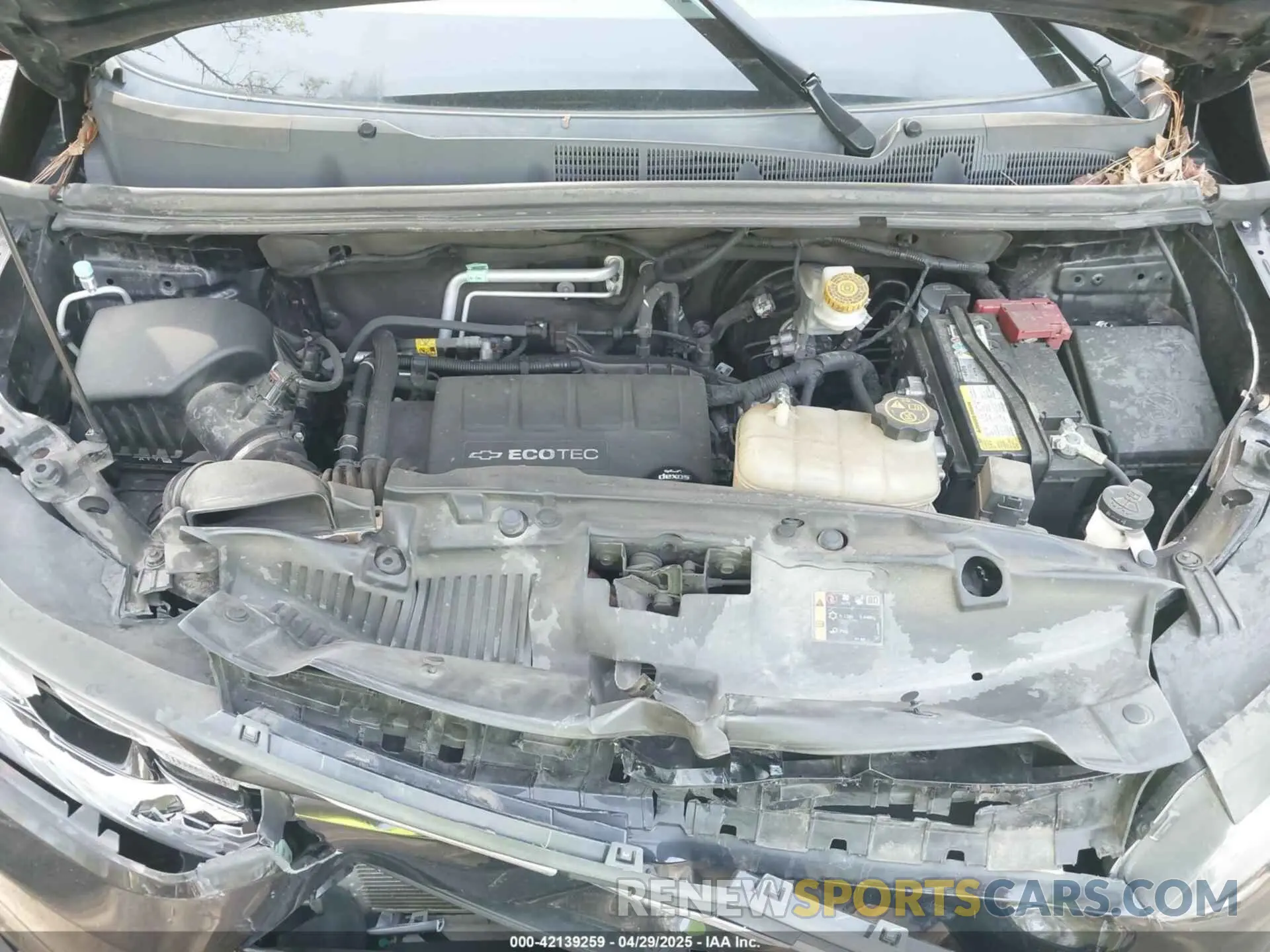 10 Photograph of a damaged car 3GNCJNSB6KL230273 CHEVROLET TRAX 2019