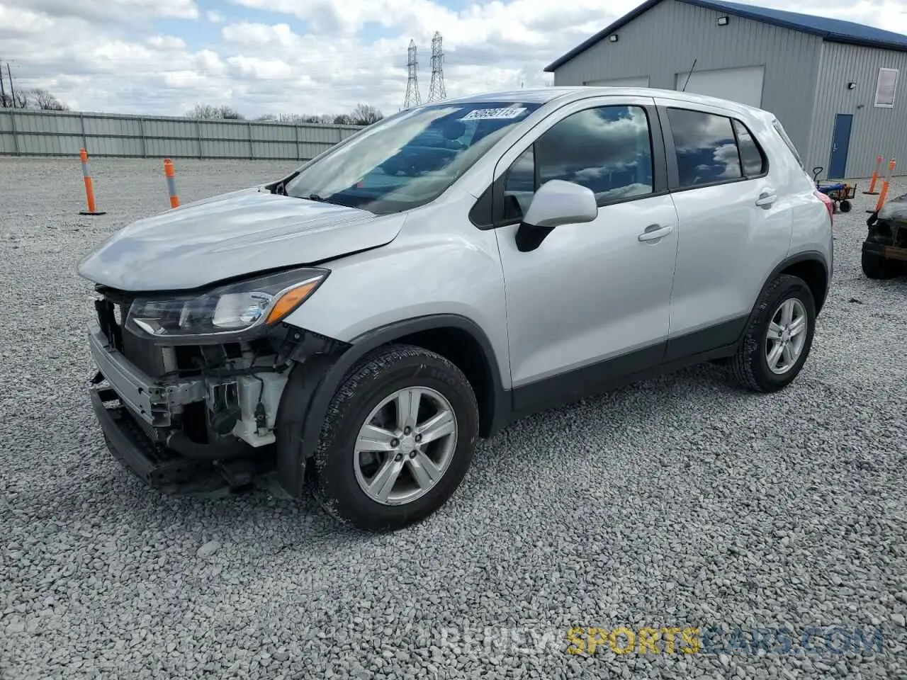 1 Photograph of a damaged car 3GNCJNSB7KL230847 CHEVROLET TRAX 2019