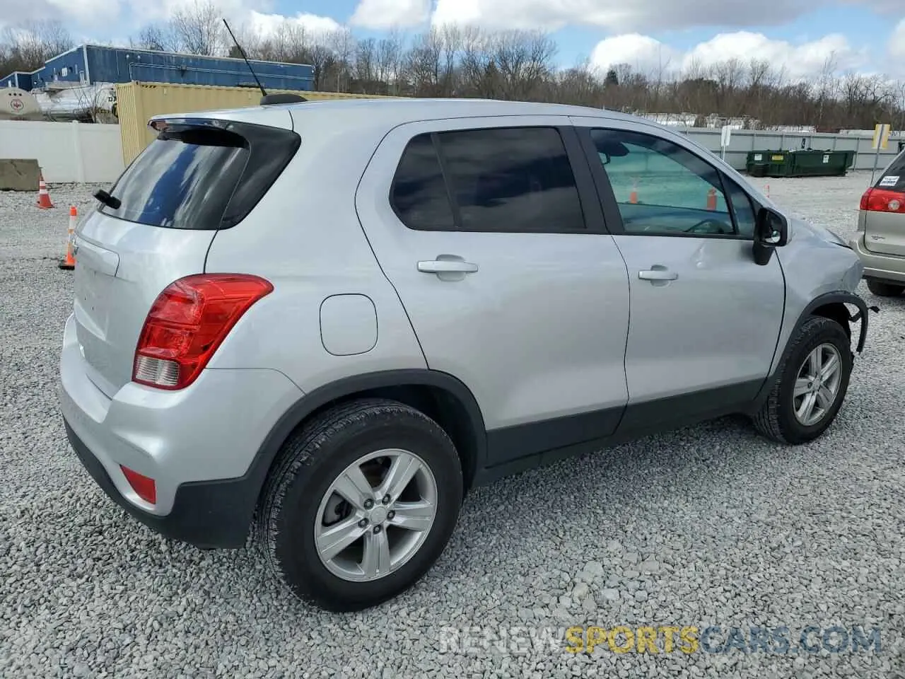3 Photograph of a damaged car 3GNCJNSB7KL230847 CHEVROLET TRAX 2019