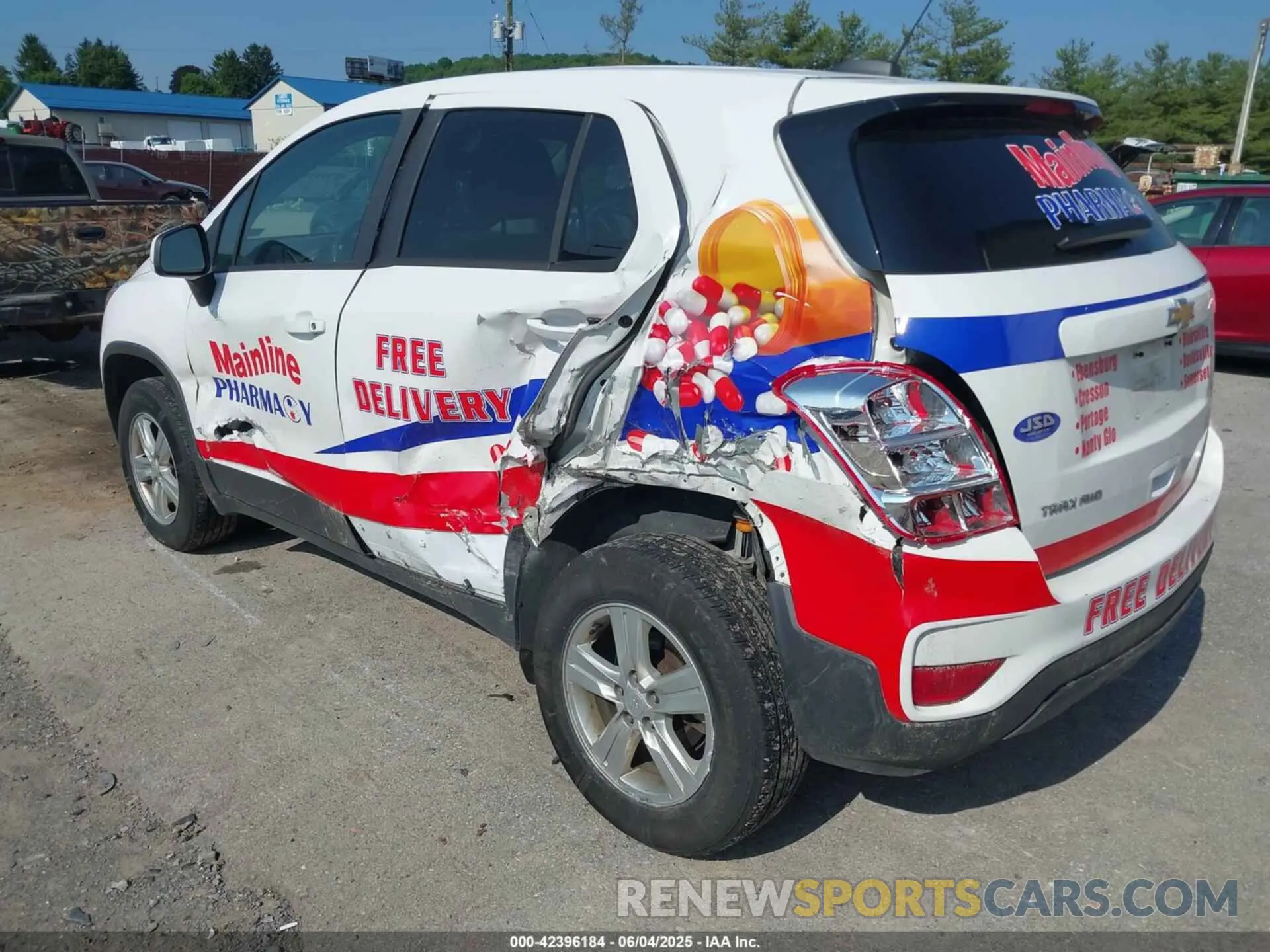 6 Photograph of a damaged car 3GNCJNSB8KL236009 CHEVROLET TRAX 2019