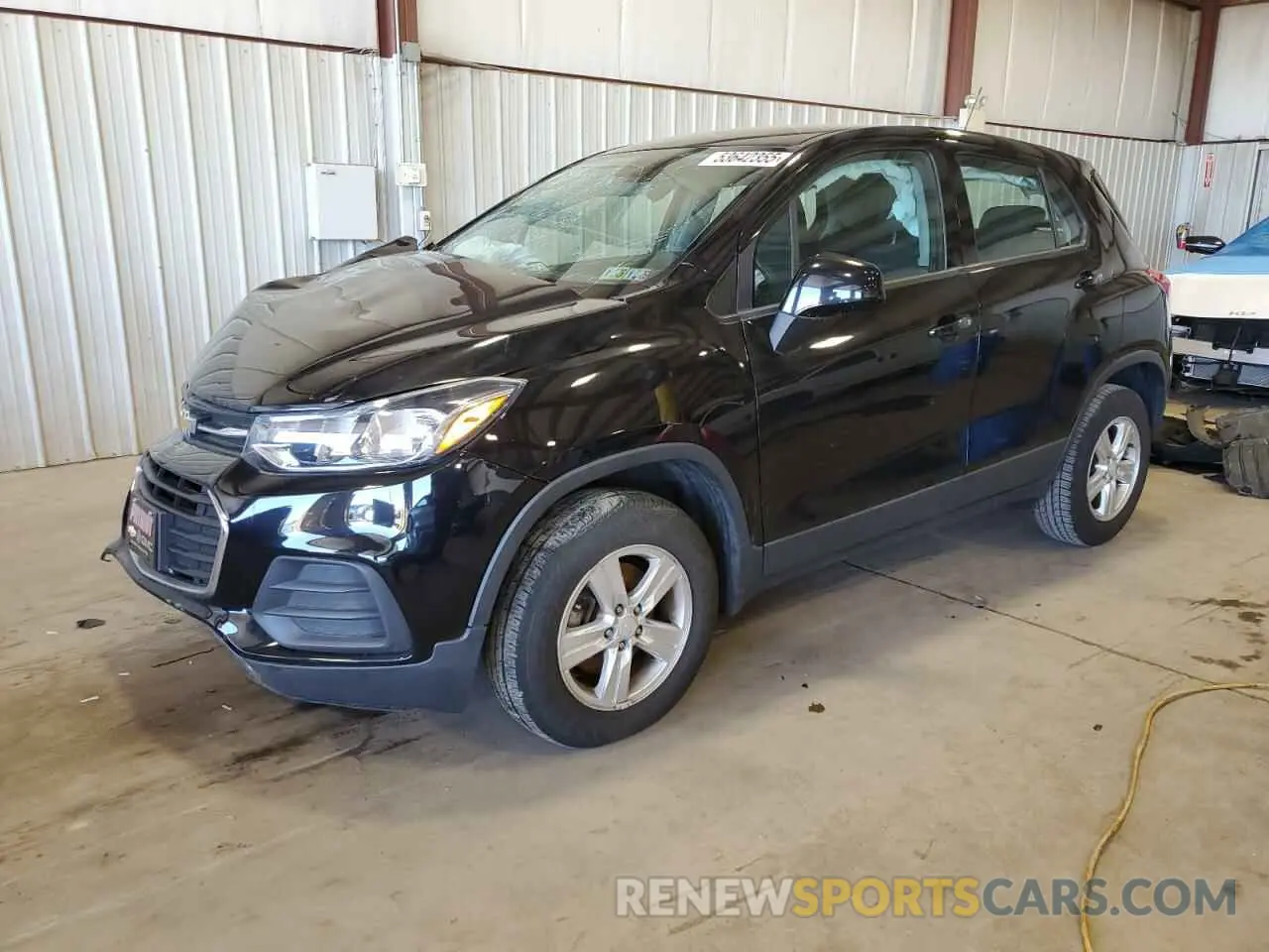 1 Photograph of a damaged car 3GNCJNSB9KL259492 CHEVROLET TRAX 2019