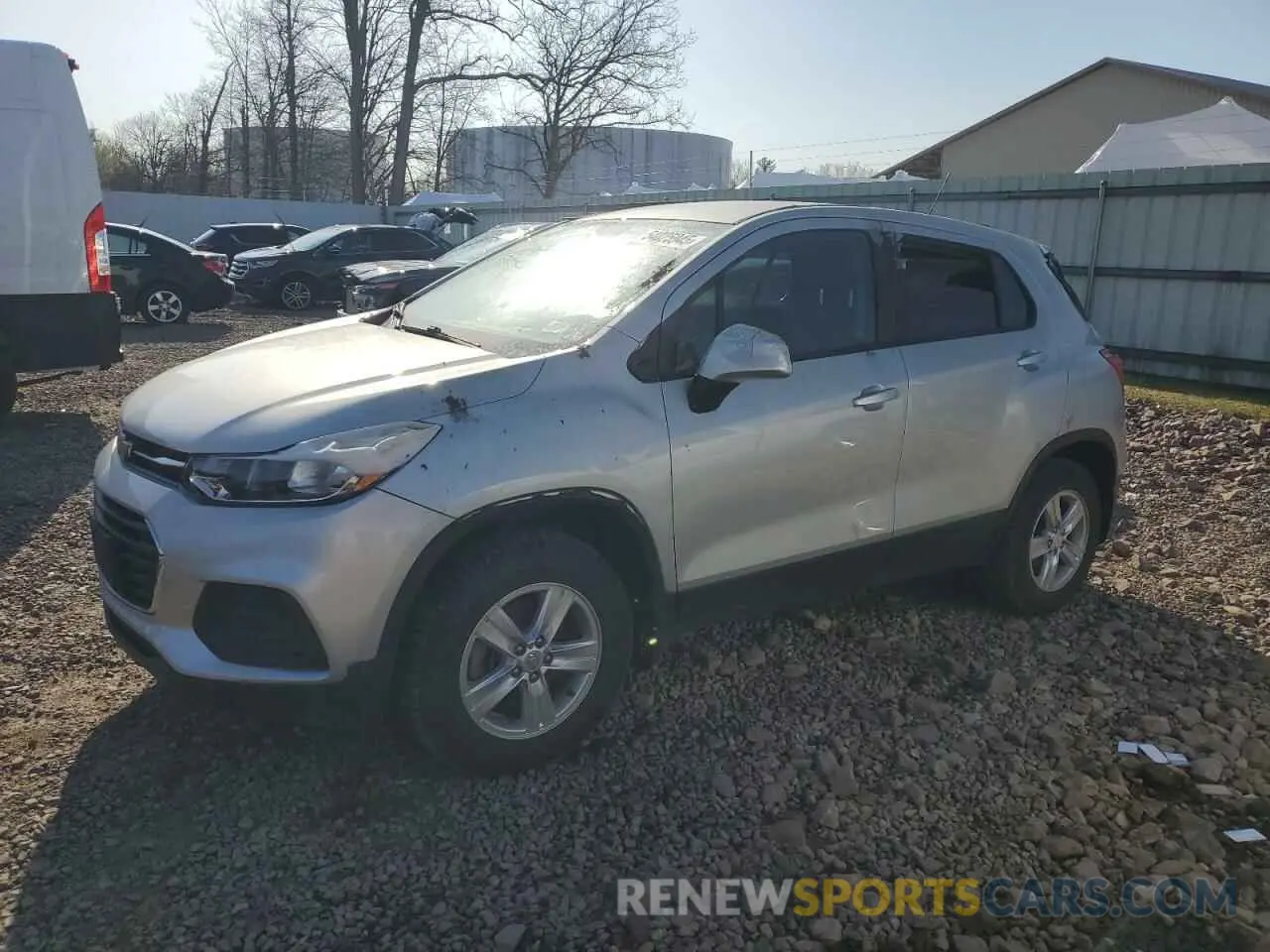 1 Photograph of a damaged car 3GNCJNSB9KL351587 CHEVROLET TRAX 2019