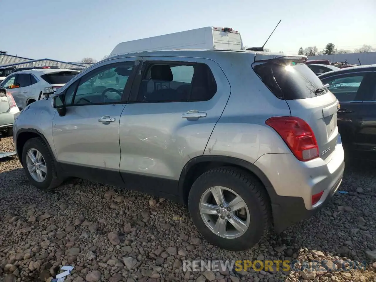 2 Photograph of a damaged car 3GNCJNSB9KL351587 CHEVROLET TRAX 2019
