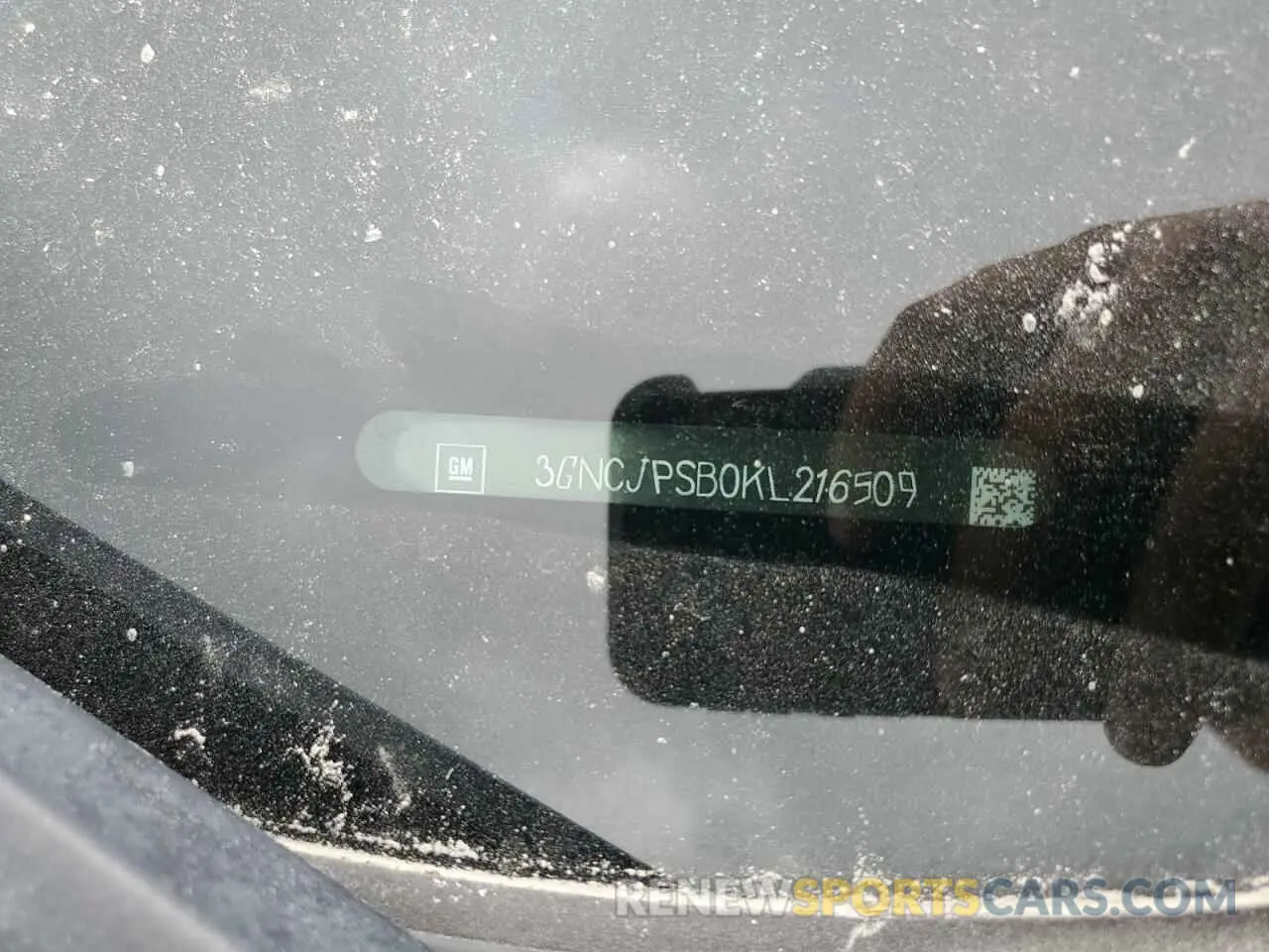 13 Photograph of a damaged car 3GNCJPSB0KL216509 CHEVROLET TRAX 2019