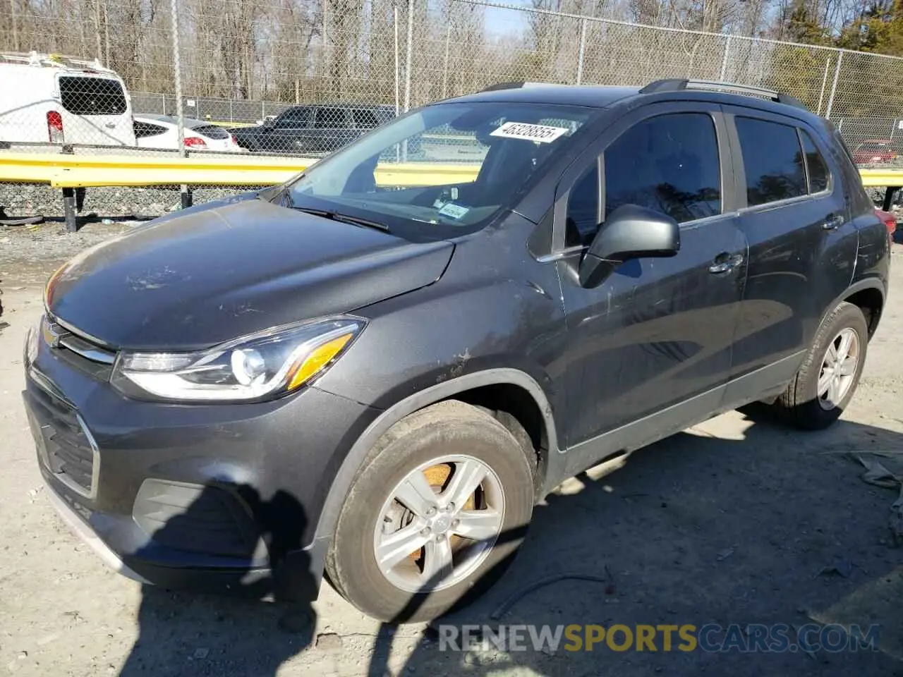 1 Photograph of a damaged car 3GNCJPSB0KL268822 CHEVROLET TRAX 2019