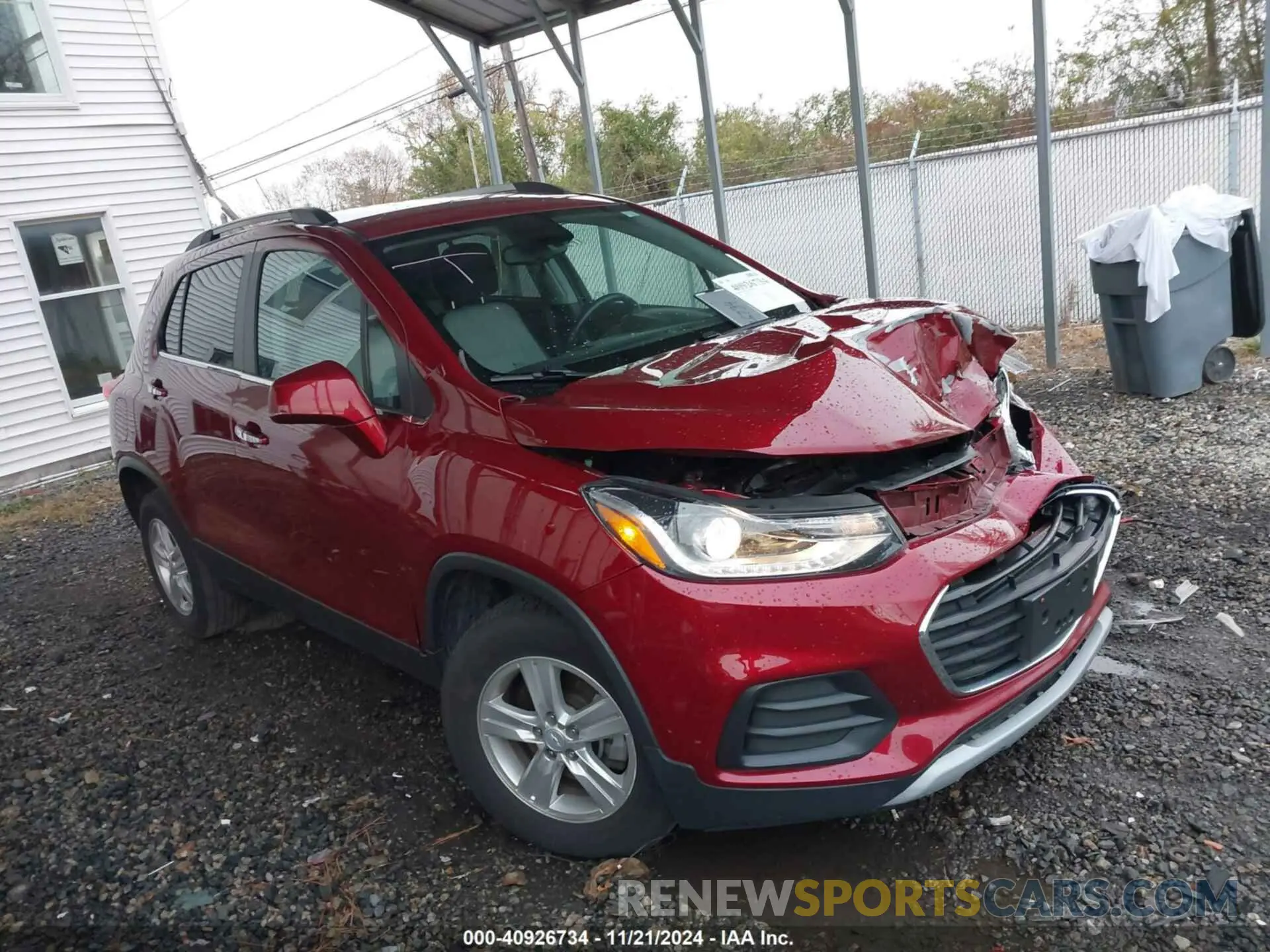 13 Photograph of a damaged car 3GNCJPSB2KL175848 CHEVROLET TRAX 2019