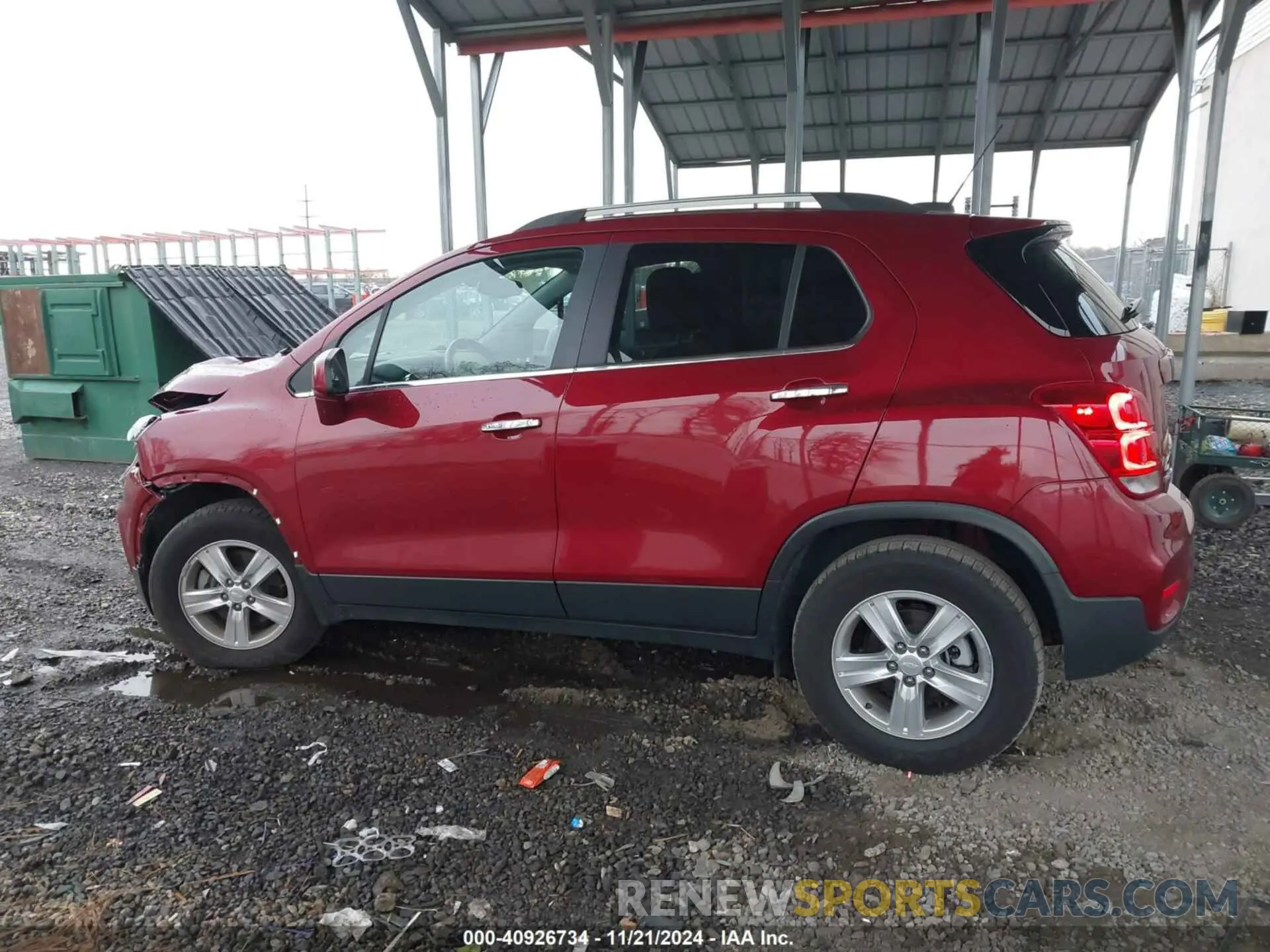 14 Photograph of a damaged car 3GNCJPSB2KL175848 CHEVROLET TRAX 2019