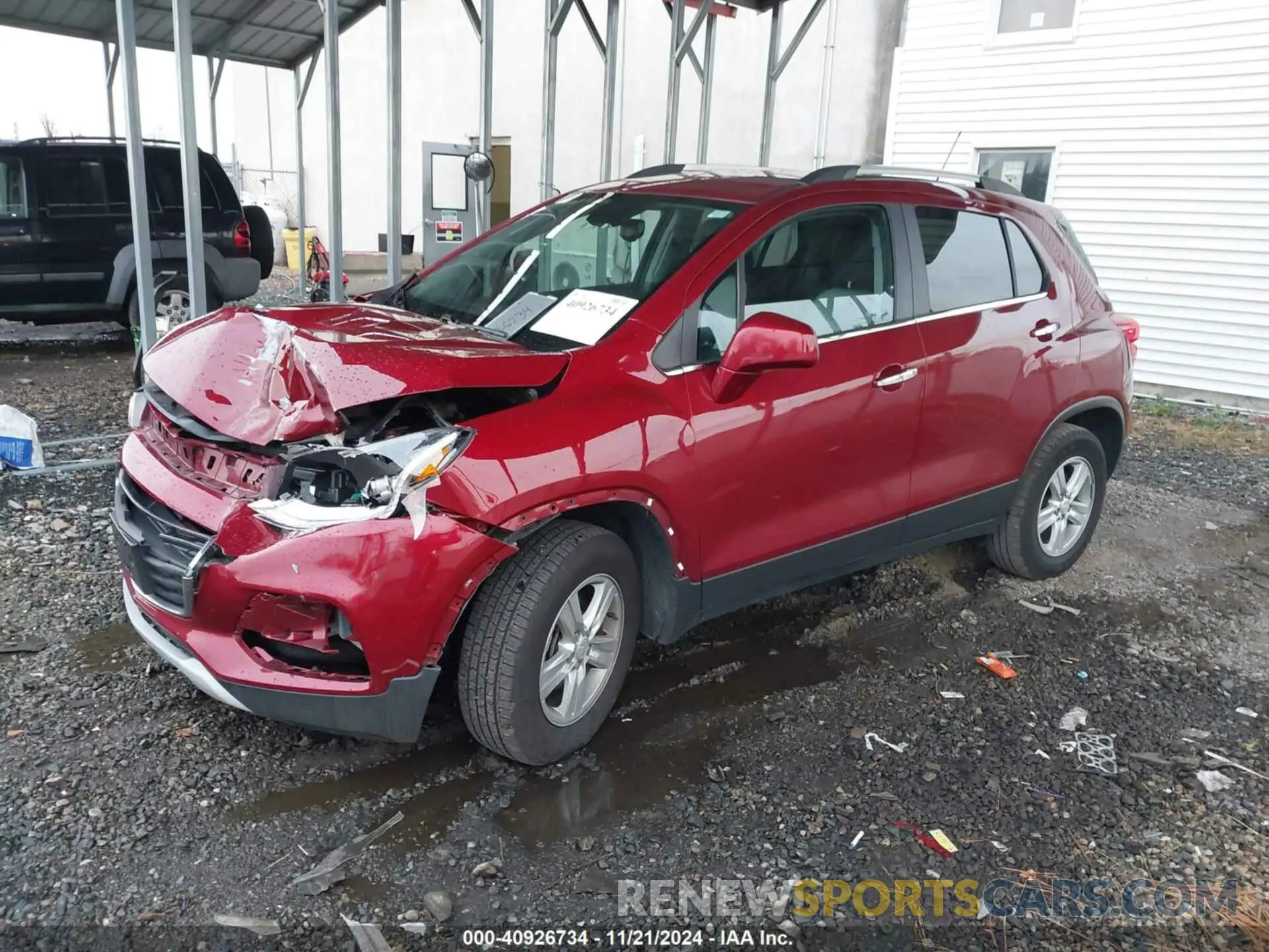 2 Photograph of a damaged car 3GNCJPSB2KL175848 CHEVROLET TRAX 2019