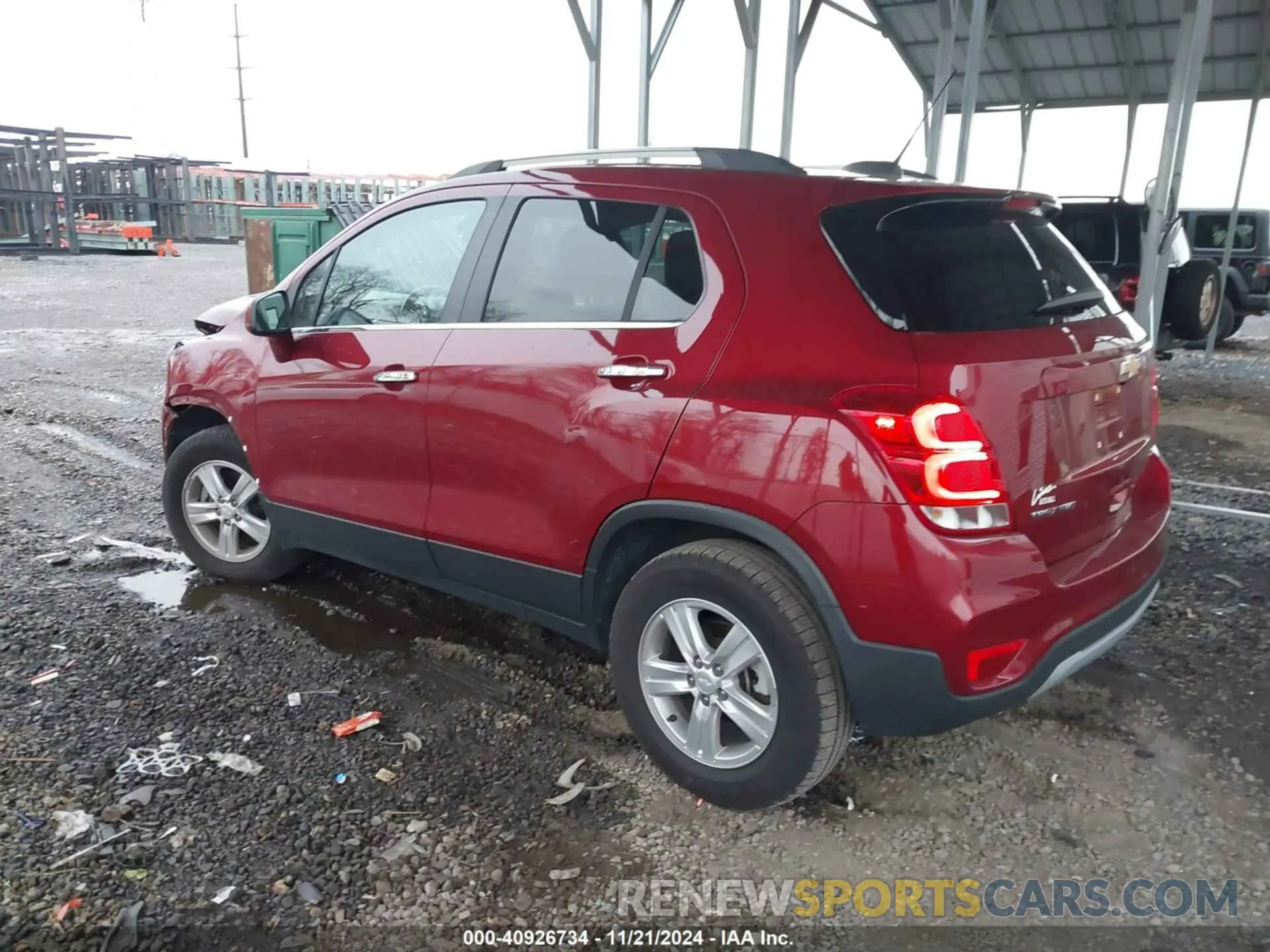 3 Photograph of a damaged car 3GNCJPSB2KL175848 CHEVROLET TRAX 2019