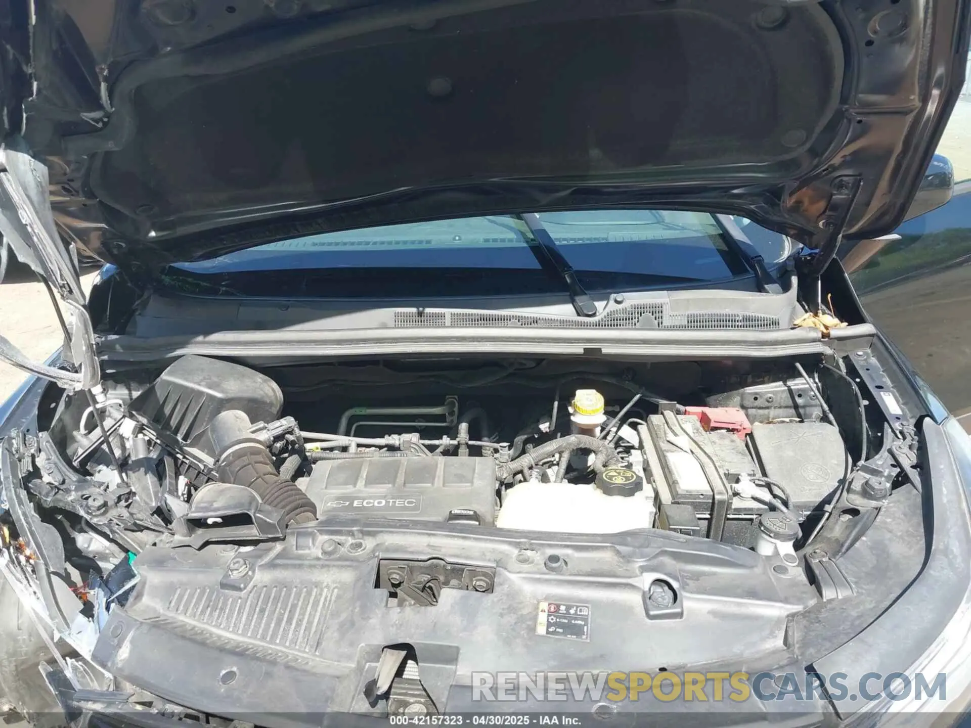 10 Photograph of a damaged car 3GNCJPSB2KL255439 CHEVROLET TRAX 2019