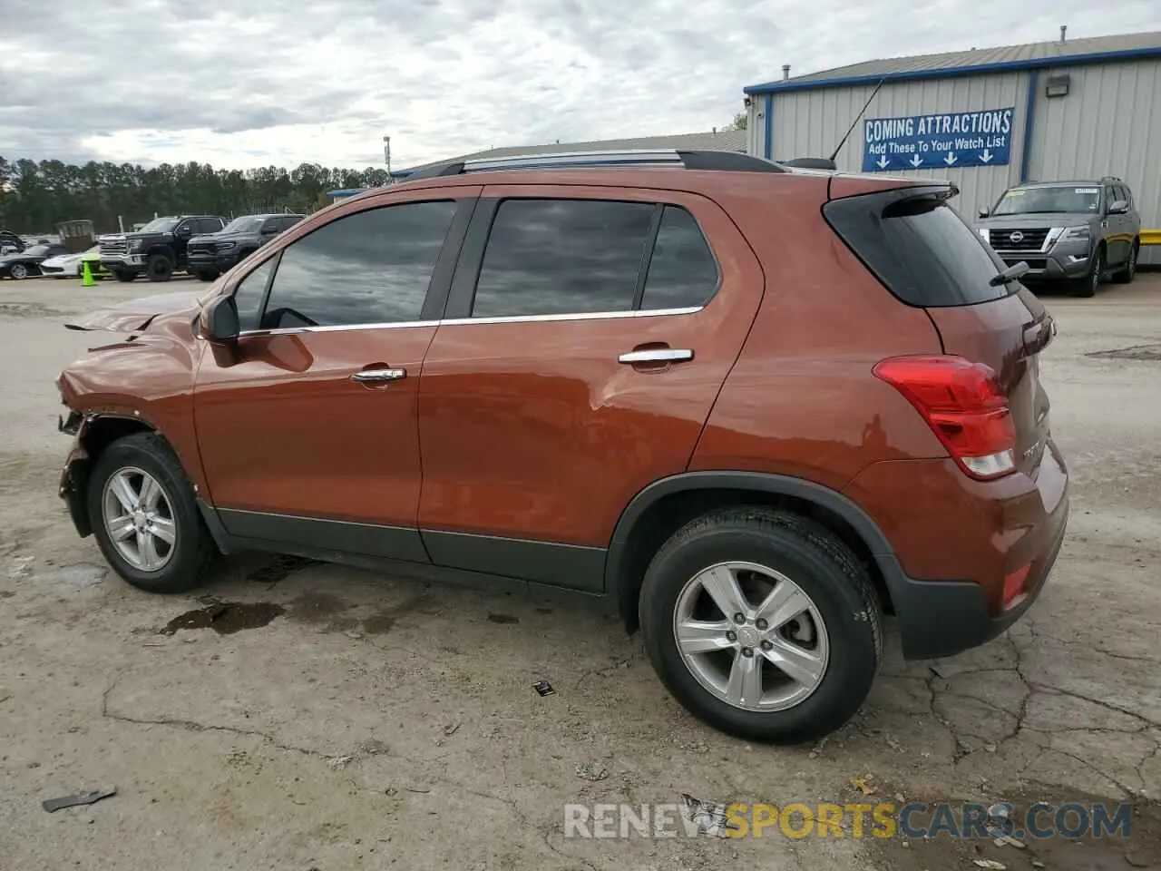 2 Photograph of a damaged car 3GNCJPSB2KL258440 CHEVROLET TRAX 2019