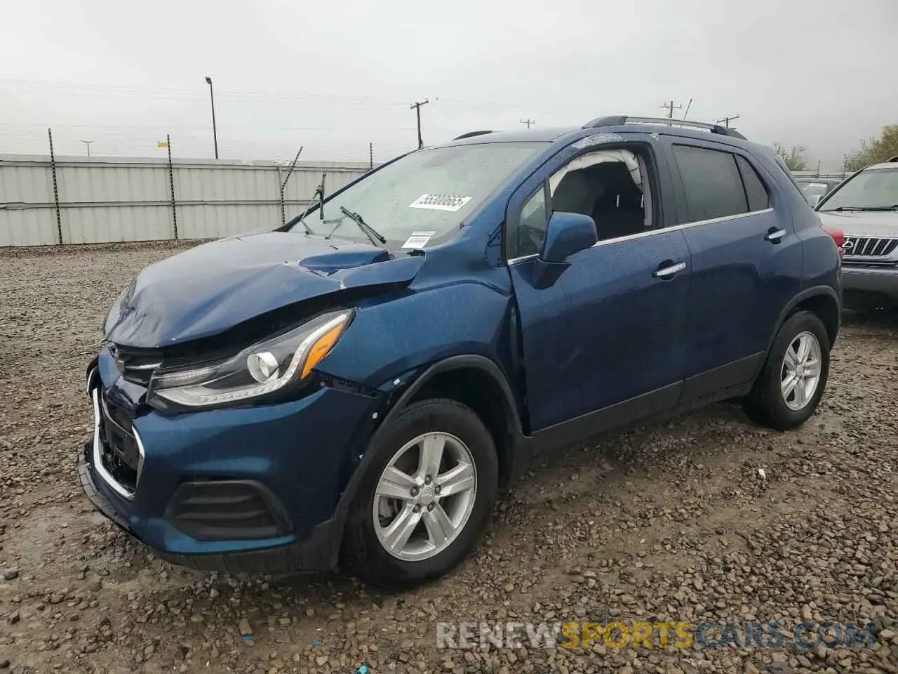 1 Photograph of a damaged car 3GNCJPSB3KL246216 CHEVROLET TRAX 2019