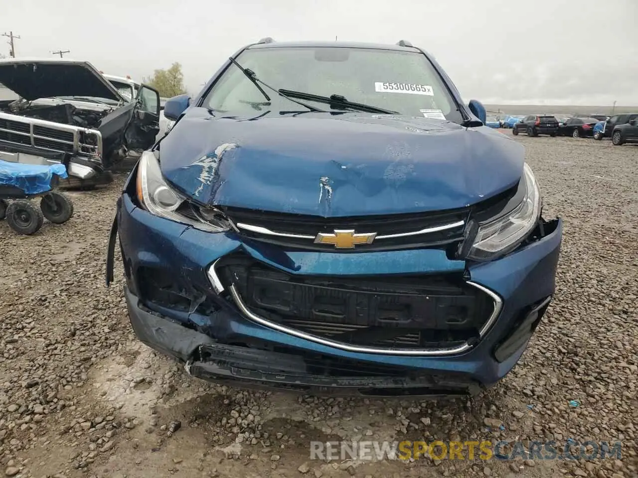 5 Photograph of a damaged car 3GNCJPSB3KL246216 CHEVROLET TRAX 2019