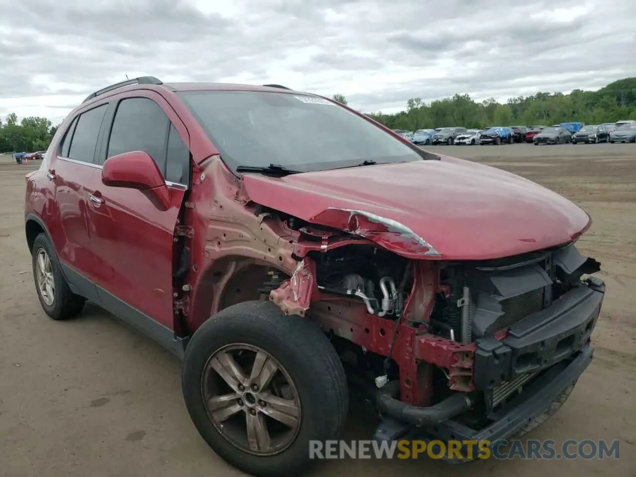 4 Photograph of a damaged car 3GNCJPSB3KL385715 CHEVROLET TRAX 2019