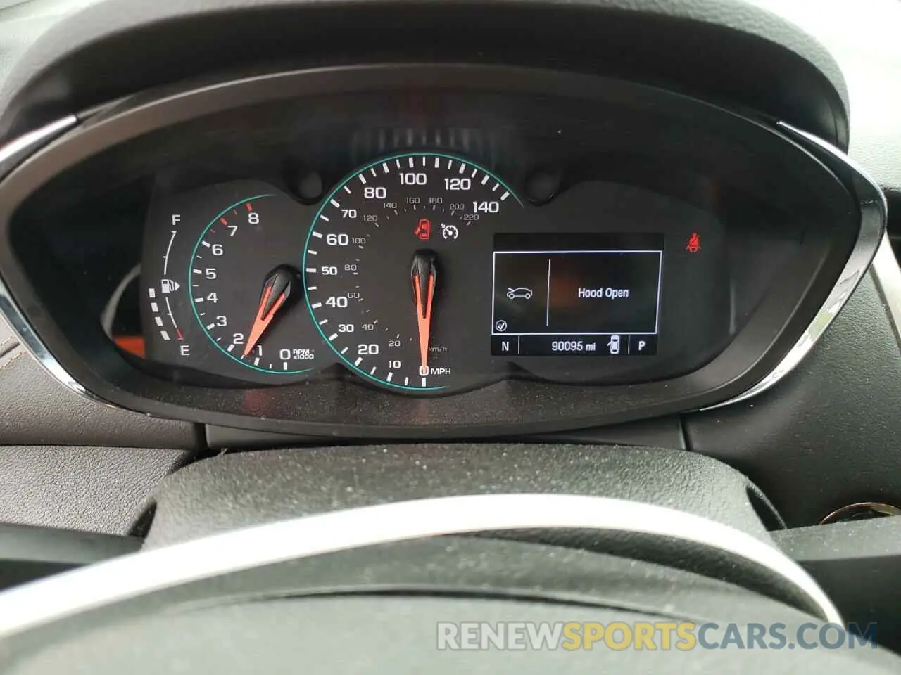 9 Photograph of a damaged car 3GNCJPSB3KL385715 CHEVROLET TRAX 2019