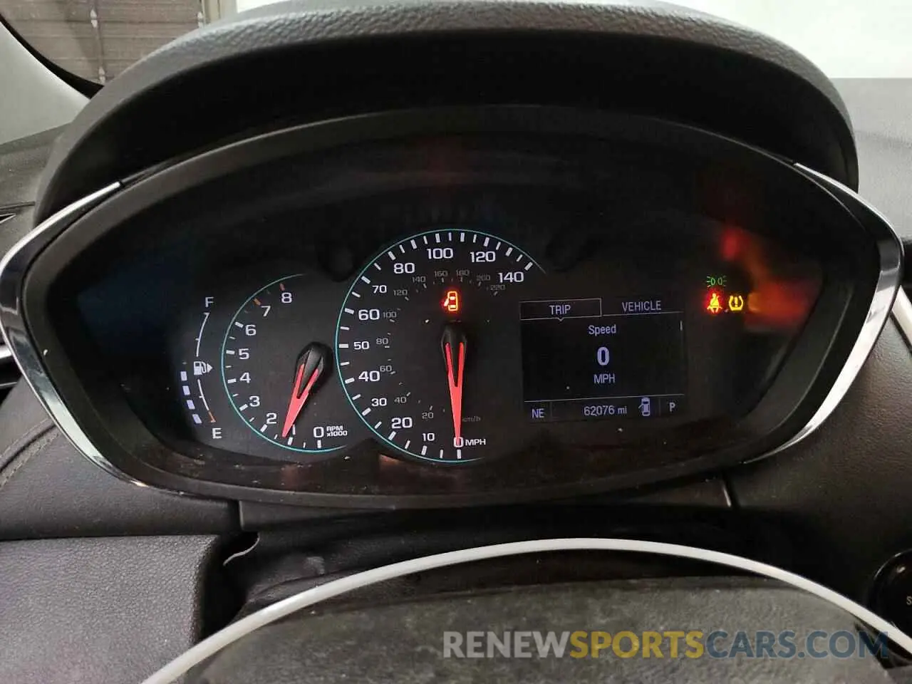 9 Photograph of a damaged car 3GNCJPSB5KL152015 CHEVROLET TRAX 2019