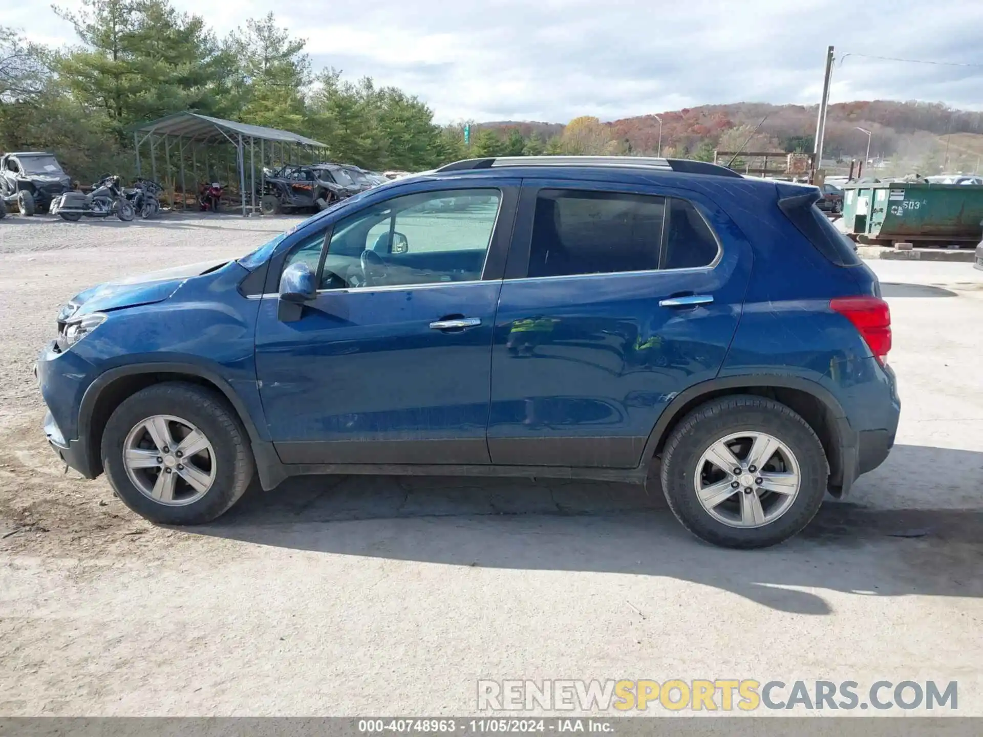 14 Photograph of a damaged car 3GNCJPSB5KL261817 CHEVROLET TRAX 2019