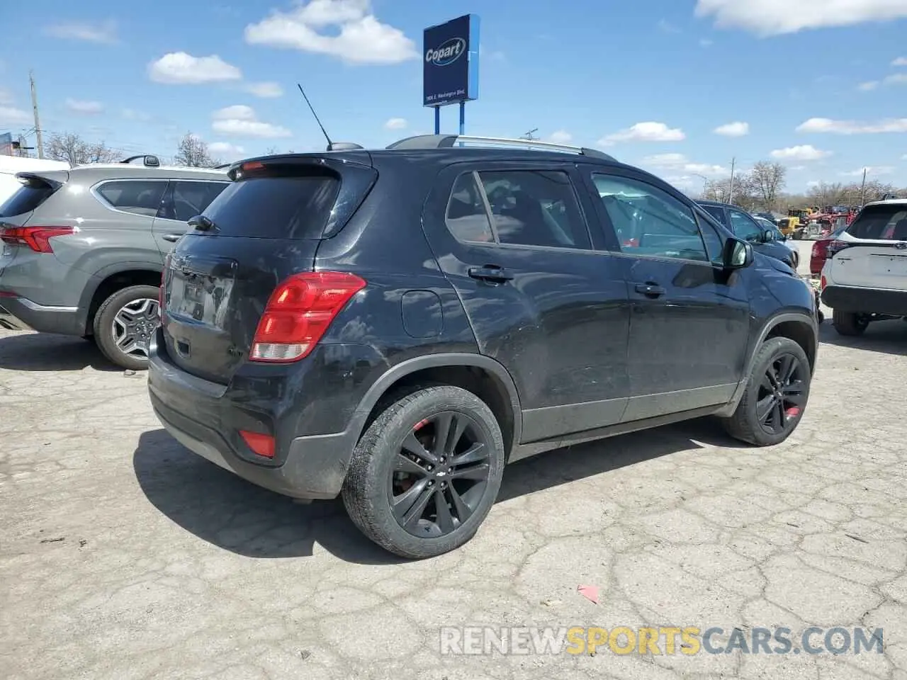 3 Photograph of a damaged car 3GNCJPSB7KL122143 CHEVROLET TRAX 2019