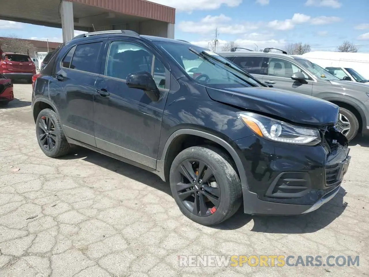4 Photograph of a damaged car 3GNCJPSB7KL122143 CHEVROLET TRAX 2019