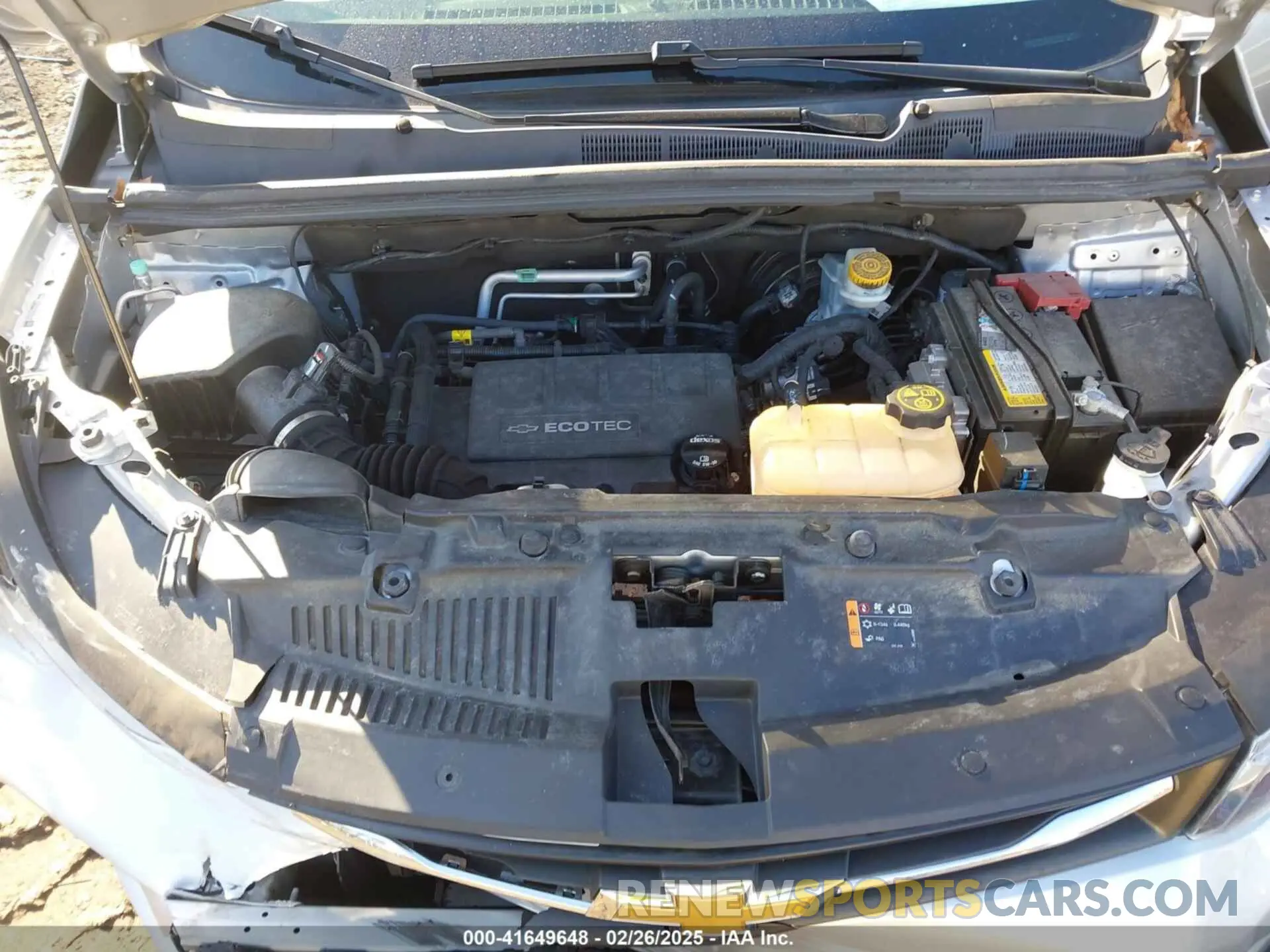 10 Photograph of a damaged car 3GNCJPSB7KL257526 CHEVROLET TRAX 2019