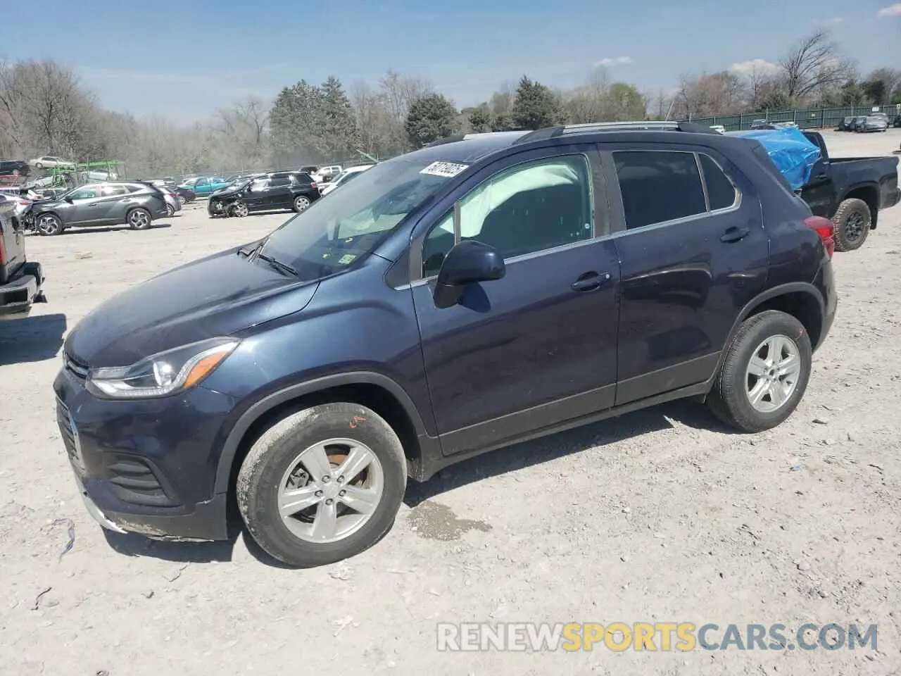 1 Photograph of a damaged car 3GNCJPSB8KL275369 CHEVROLET TRAX 2019