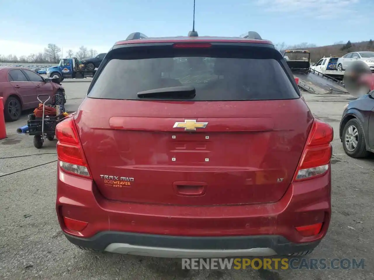 6 Photograph of a damaged car 3GNCJPSB9KL189505 CHEVROLET TRAX 2019